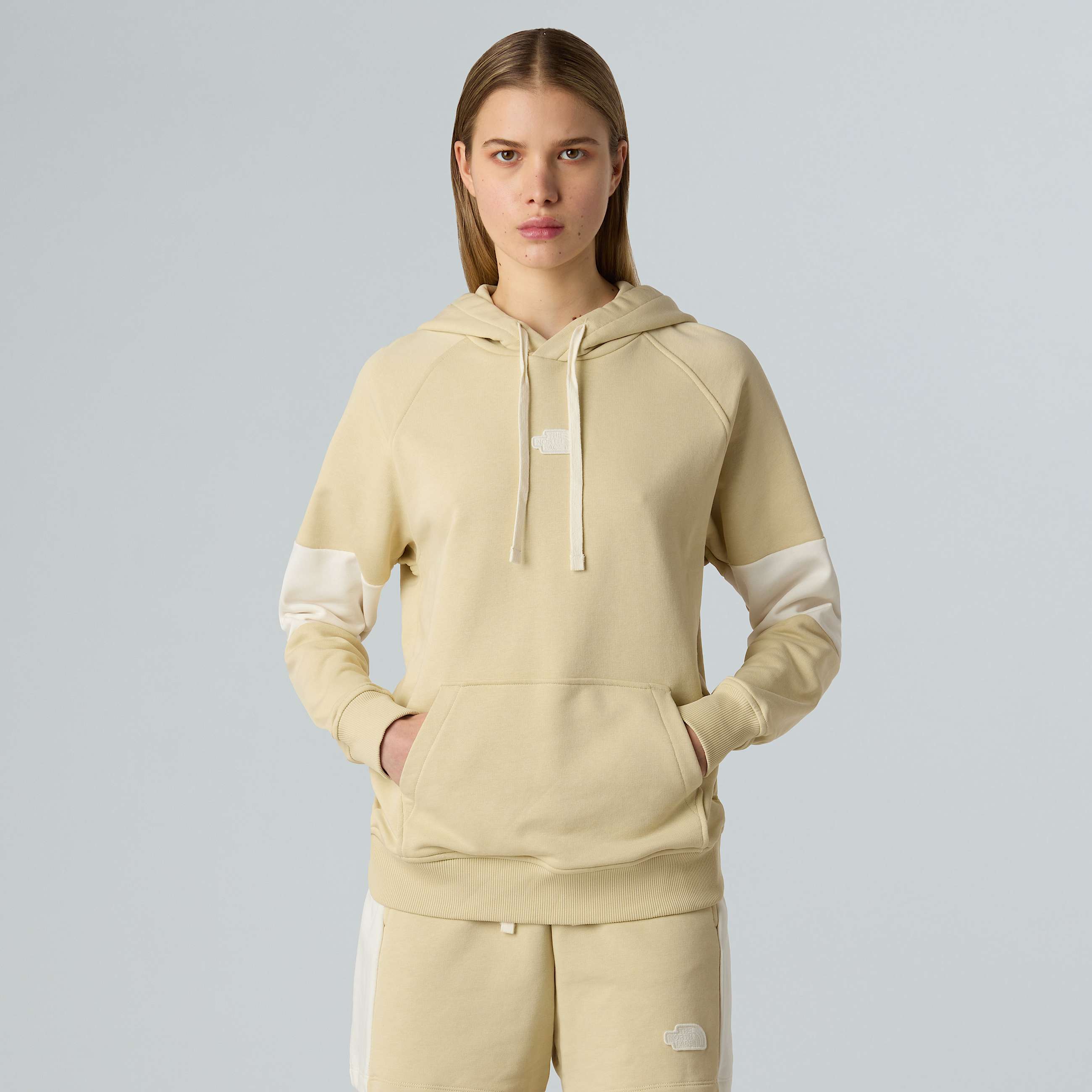 Sudadera con capucha holgada en tejido terry para mujer TNF ALT4
