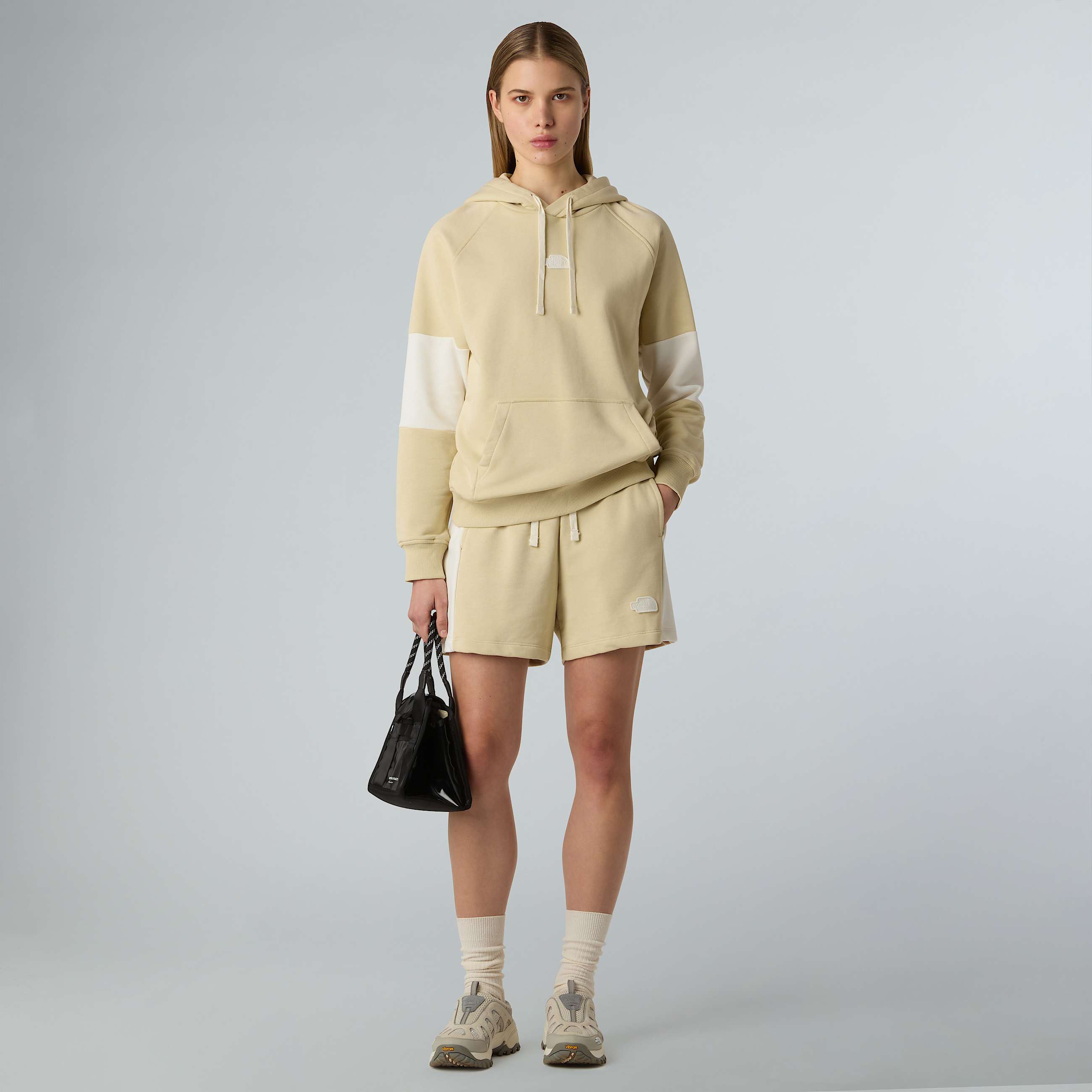 Sudadera con capucha holgada en tejido terry para mujer TNF ALT5