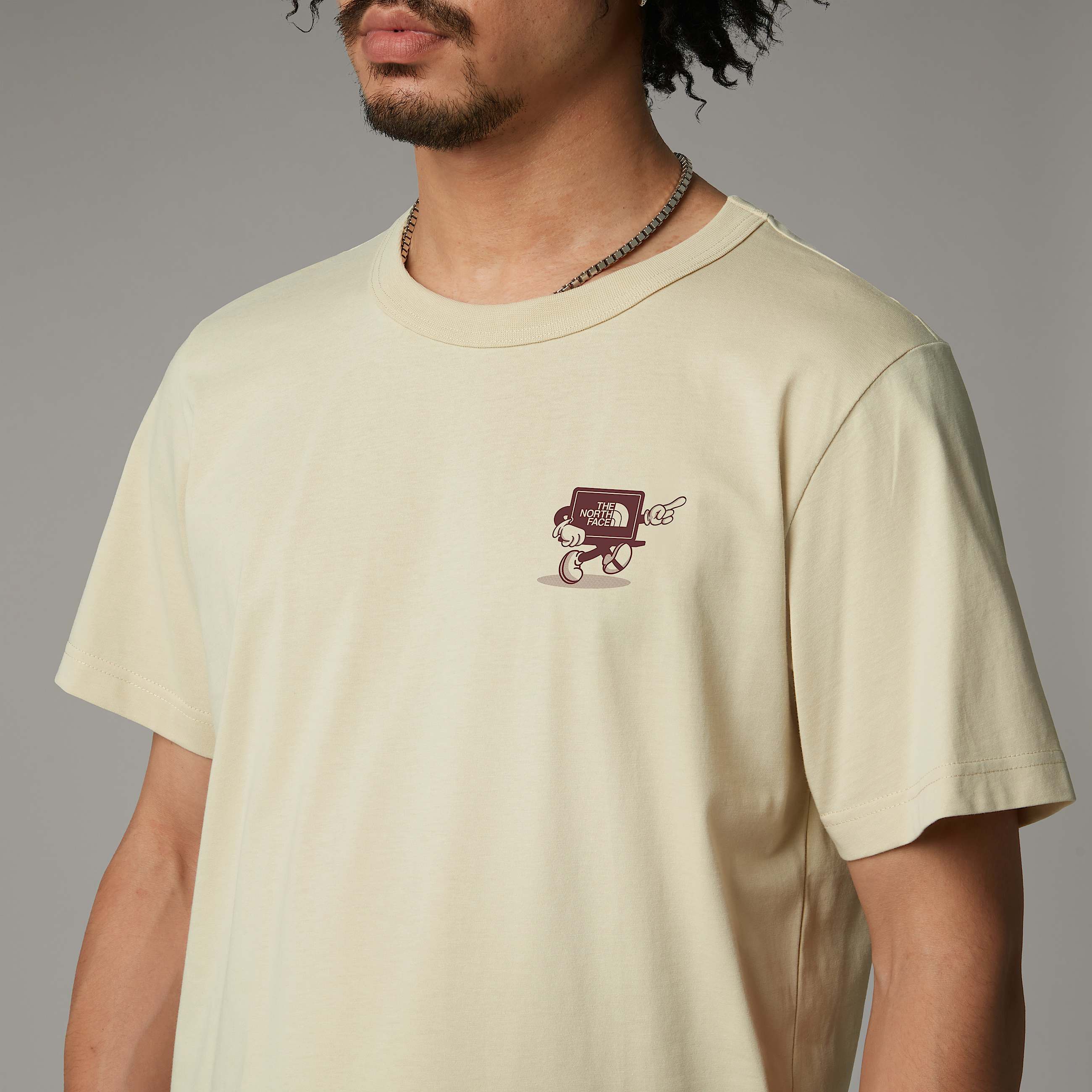 Relaxed Cartoon Logo TShirt TNF ALT7