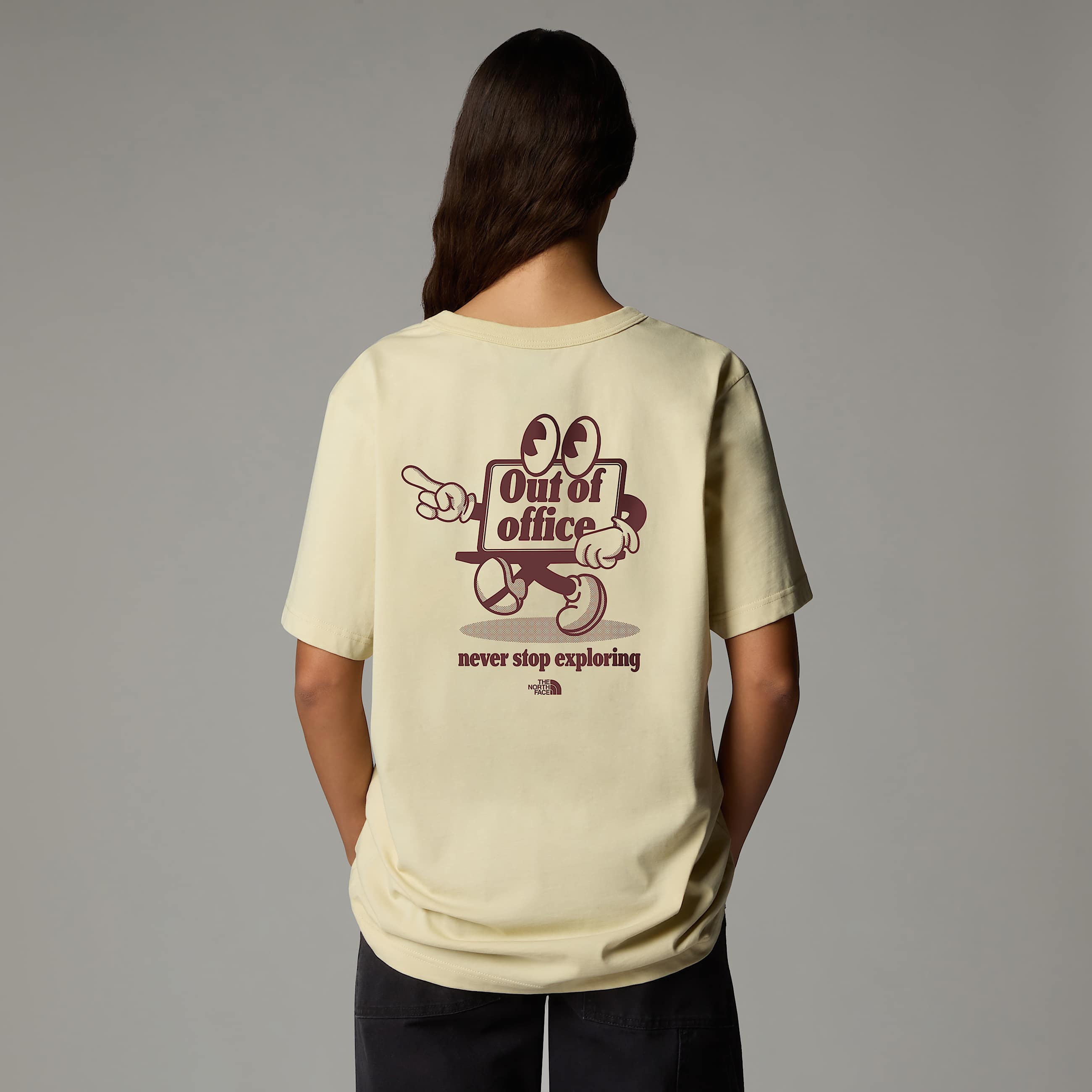 Tshirt con logo Cartoon rilassata TNF ALT8