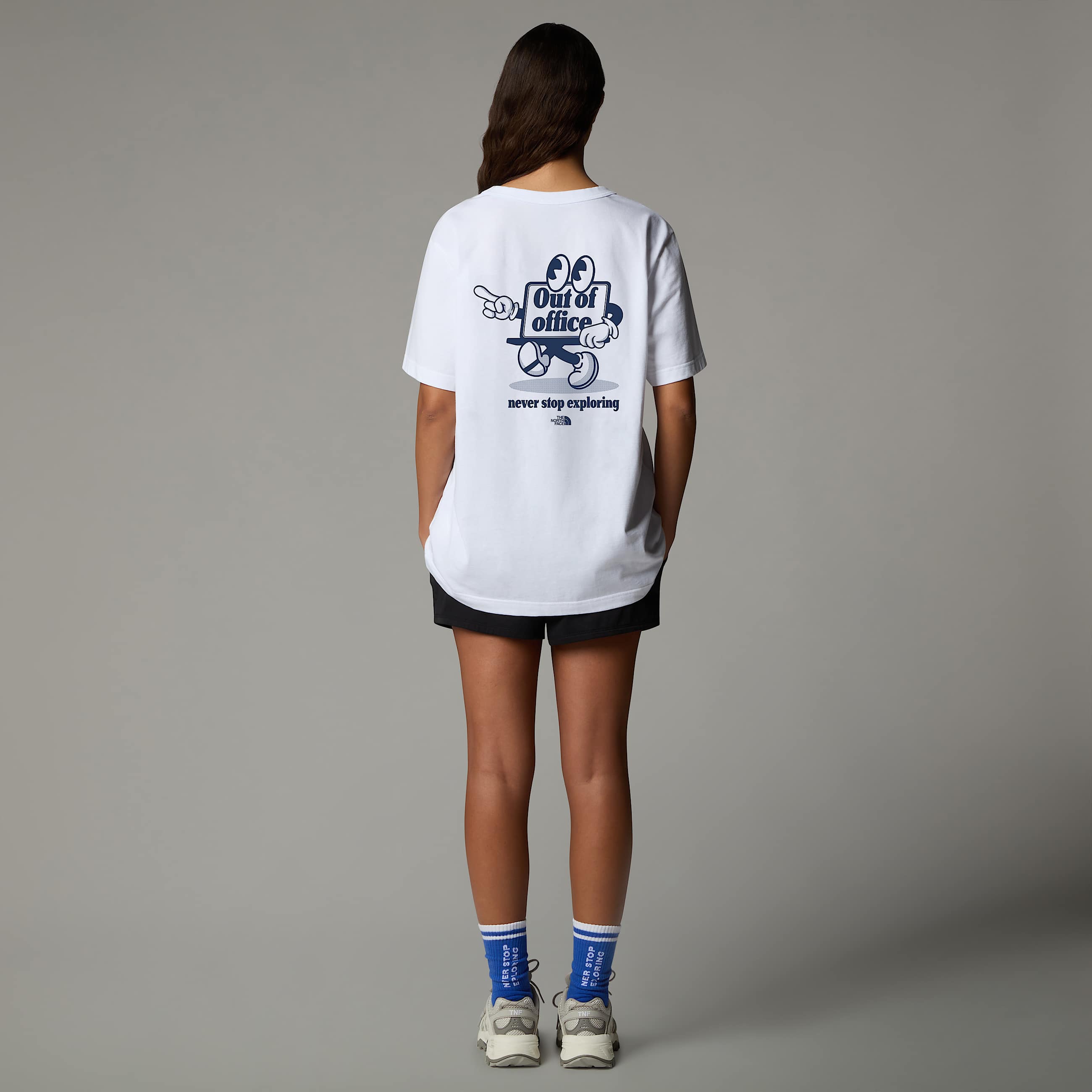 Cartoon Logo Relaxed TShirt TNF ALT10