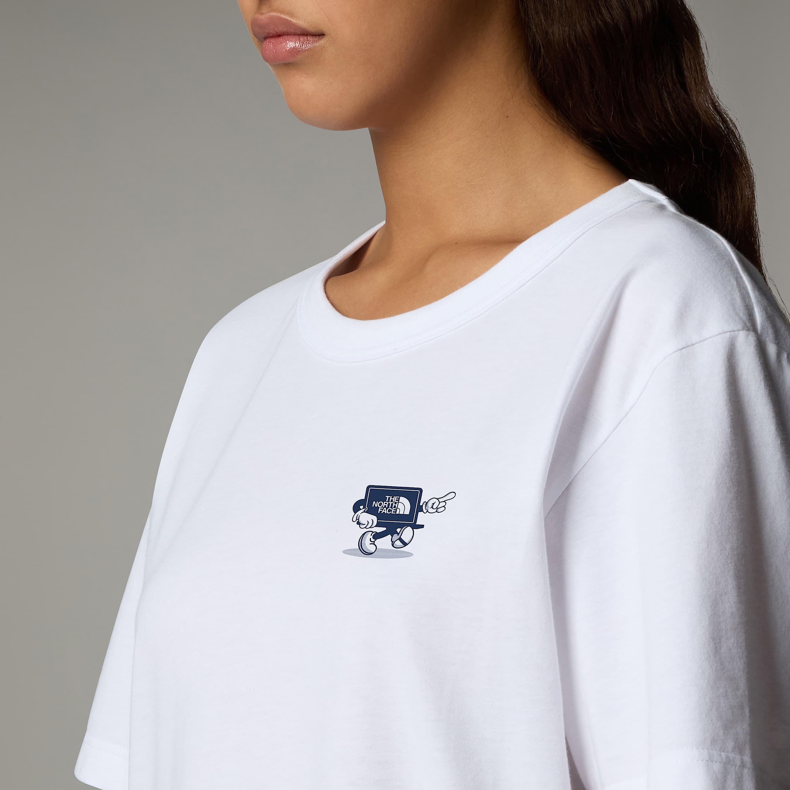 Cartoon Logo Relaxed TShirt TNF ALT11