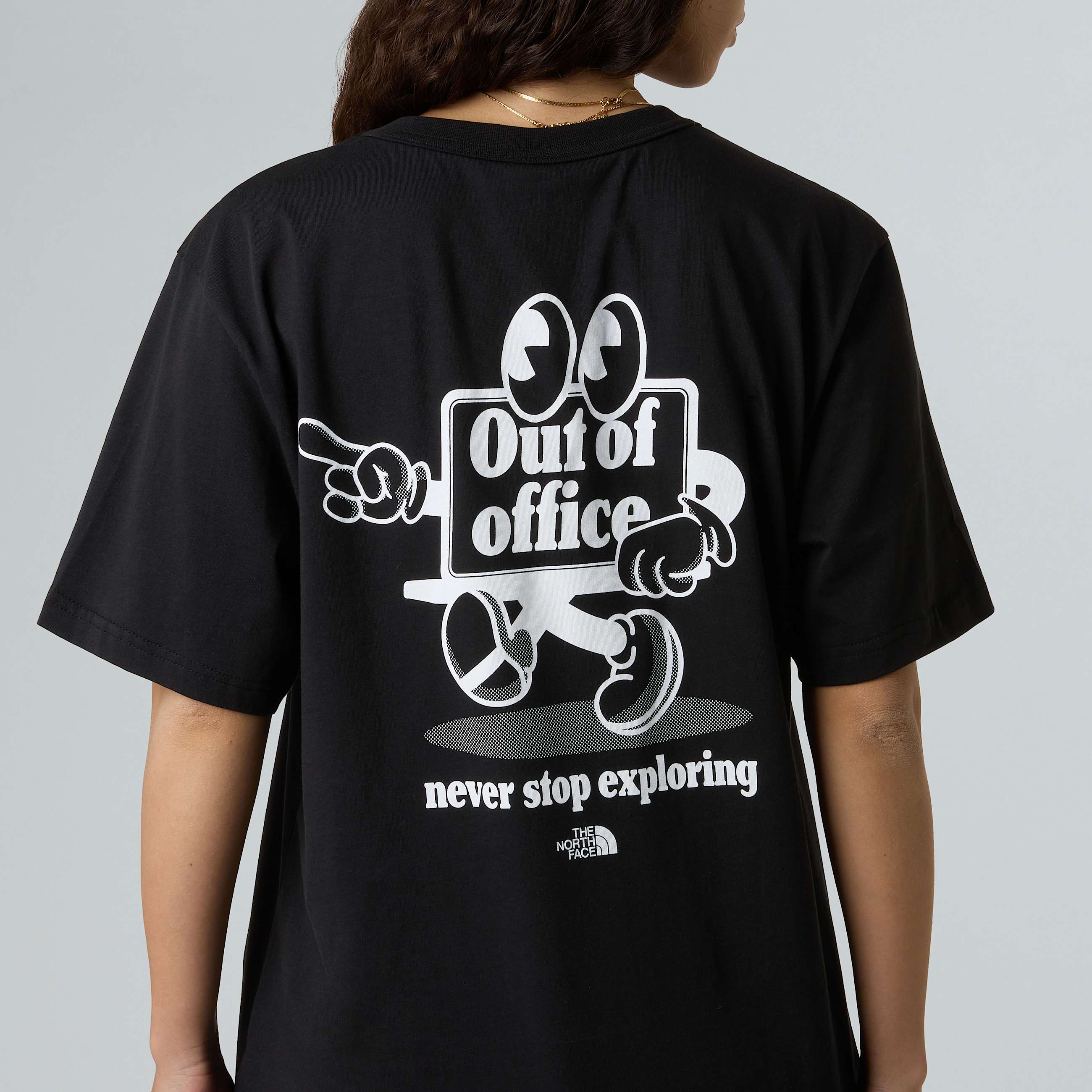 Cartoon Logo Relaxed TShirt TNF ALT12