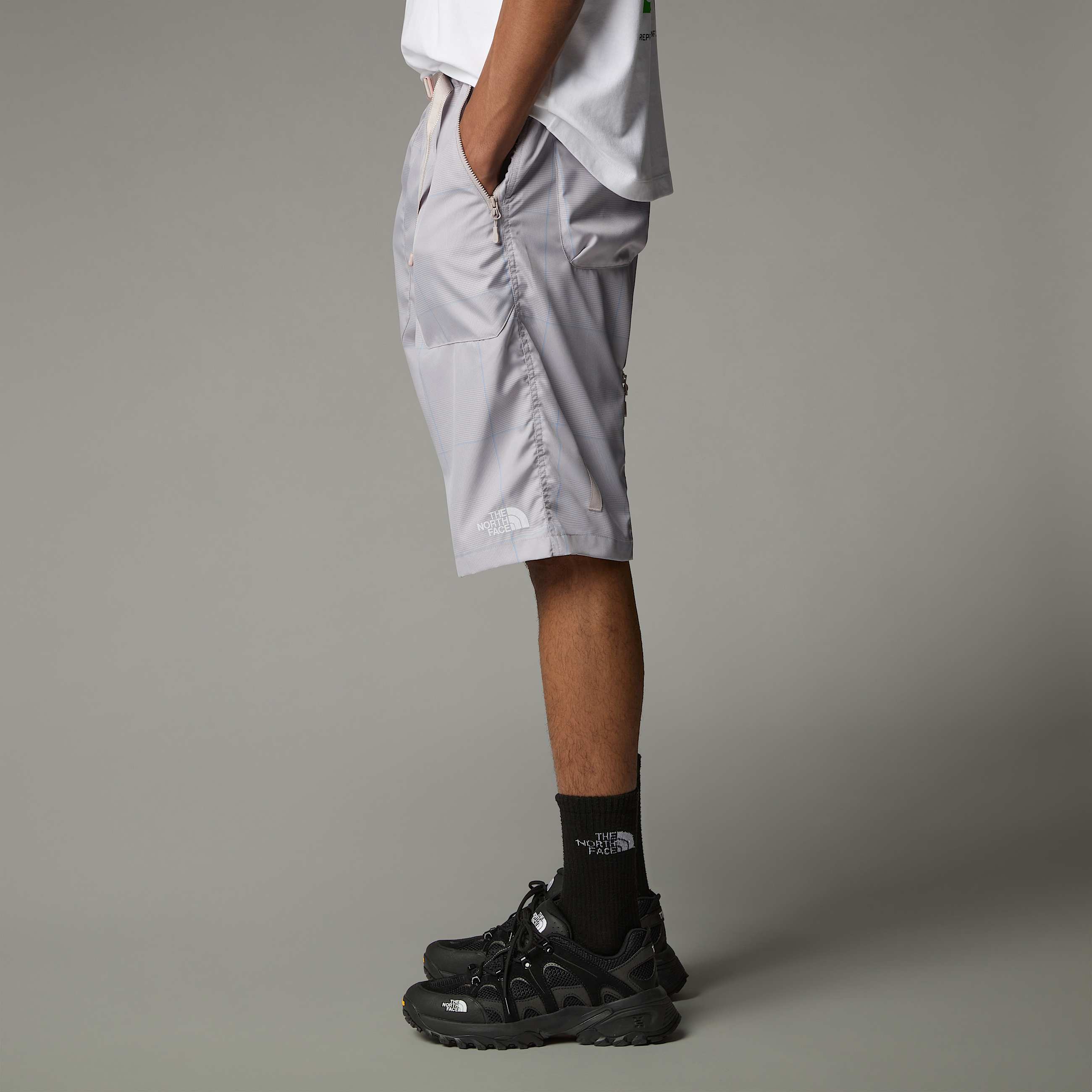 Cales de xadrez com fecho de correr para homem TNF ALT6