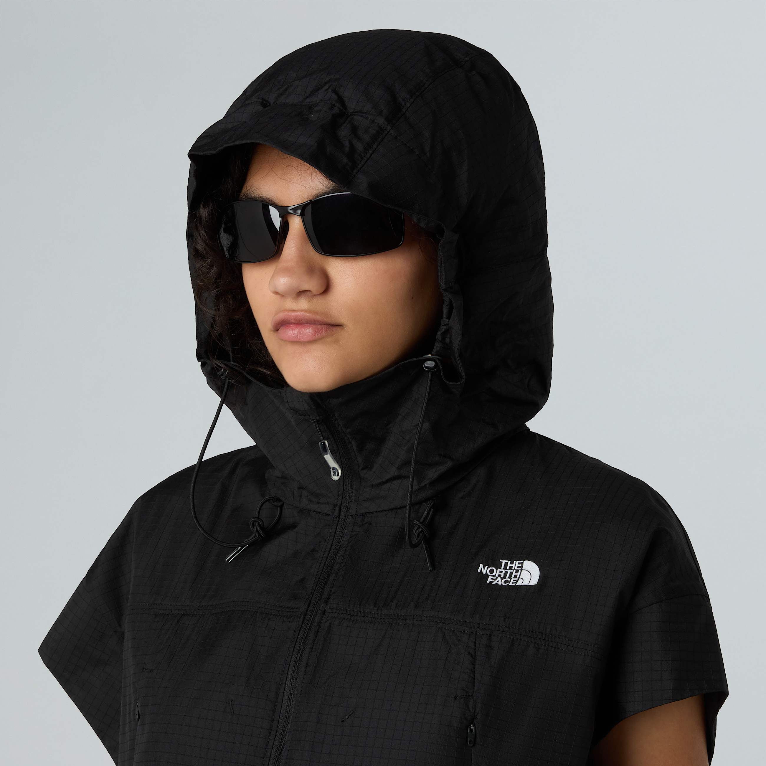 Langgeschnittenes ZipinWindkleid fr Damen TNF ALT7