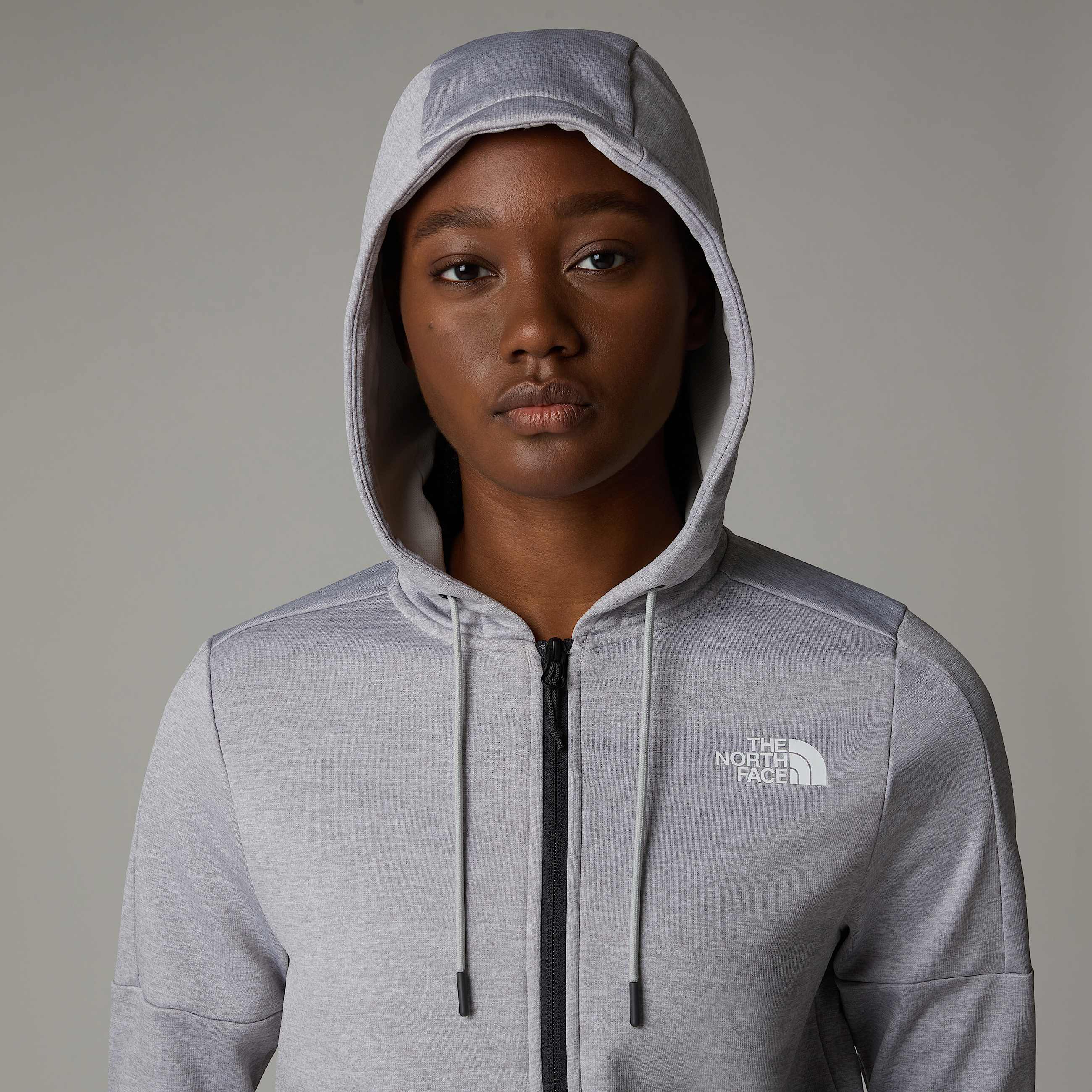 Reaxion Fleece FullZip Hoodie W TNF ALT8