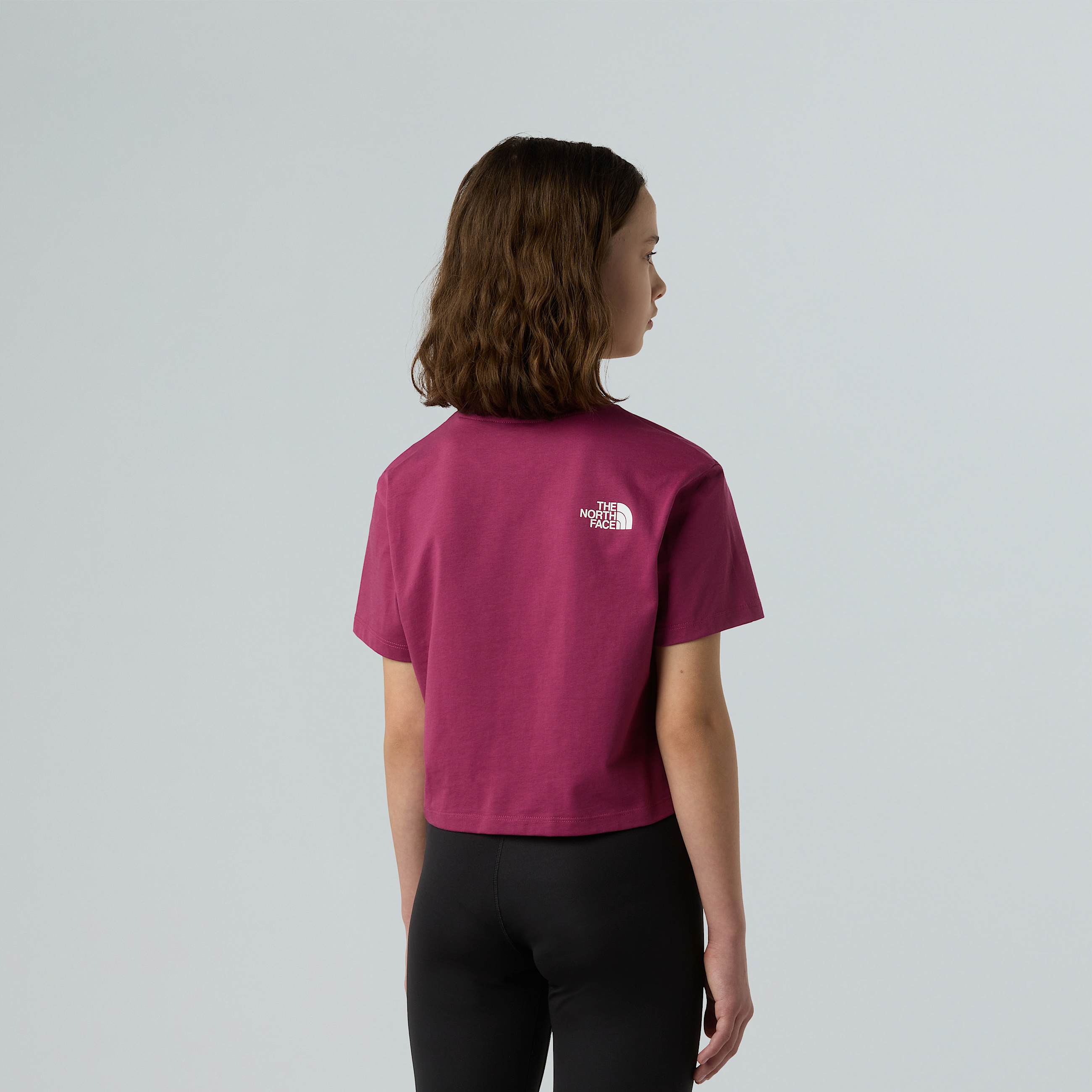 Girls Easy Cropped TShirt TNF ALT6