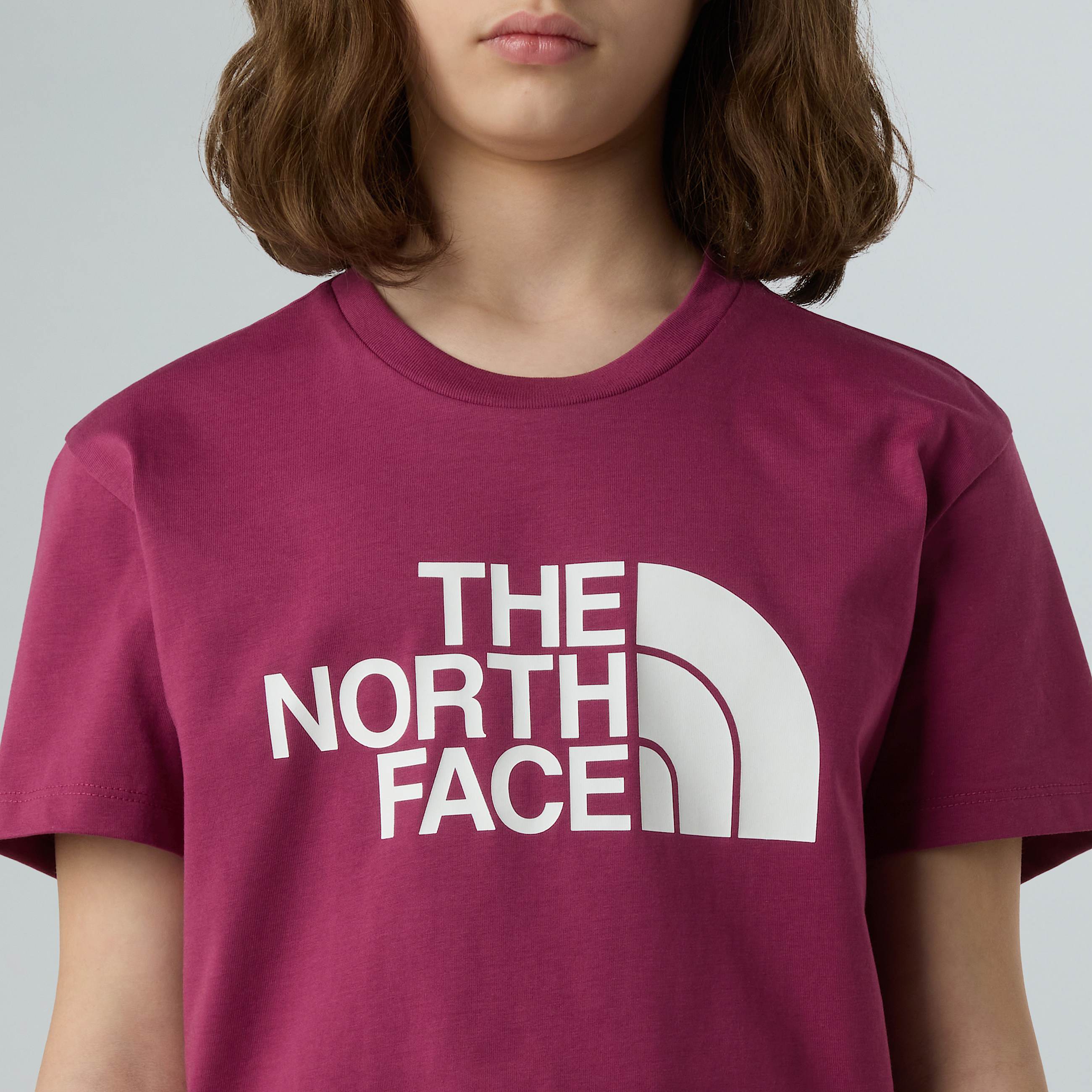 Girls Easy Cropped TShirt TNF ALT7