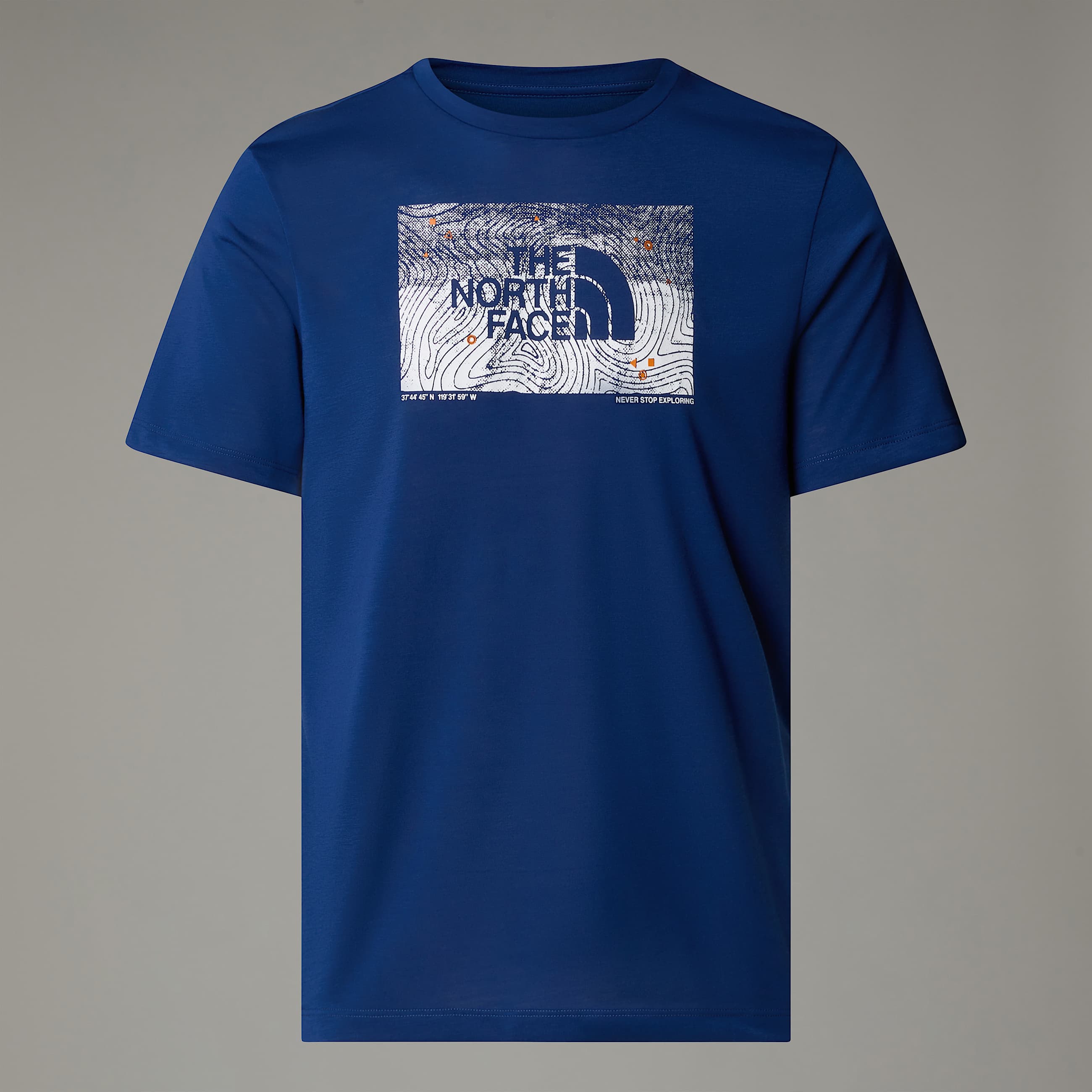 Tshirt Foundation Abstract da uomo TNF HERO