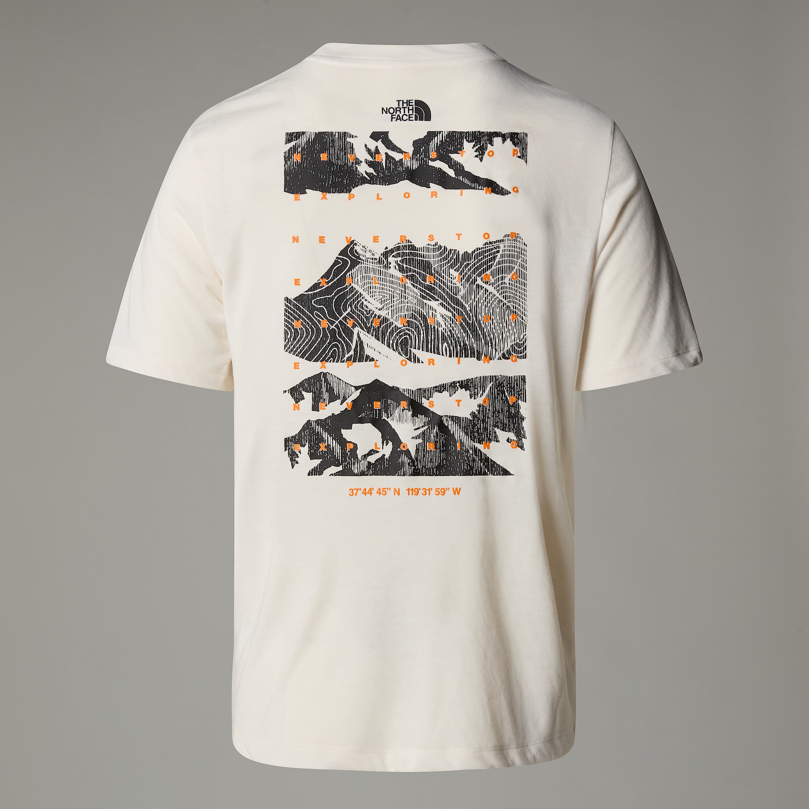Tshirt Foundation Mountain da uomo TNF ALT1