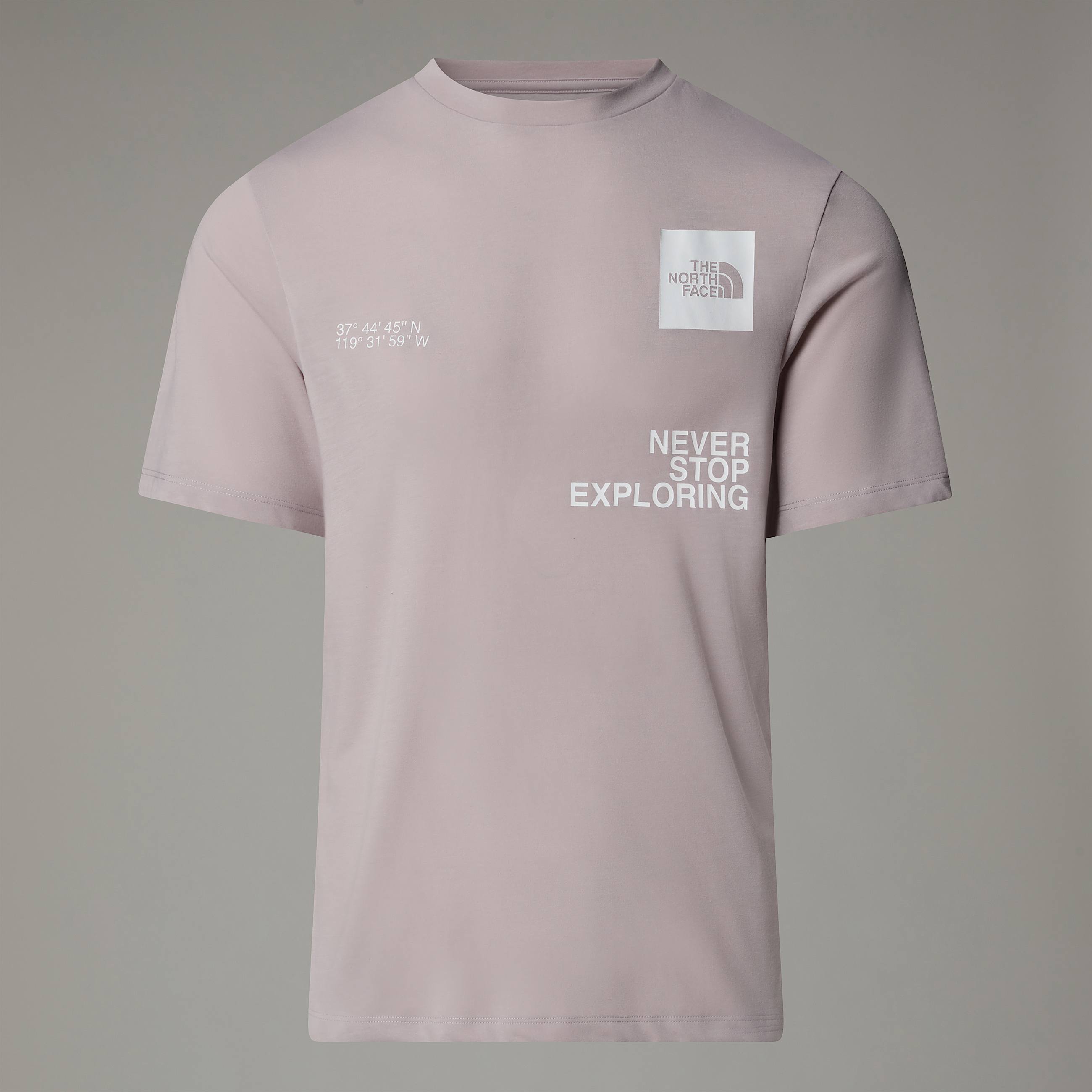 Tshirt Foundation Mountain Coordinates da uomo TNF HERO