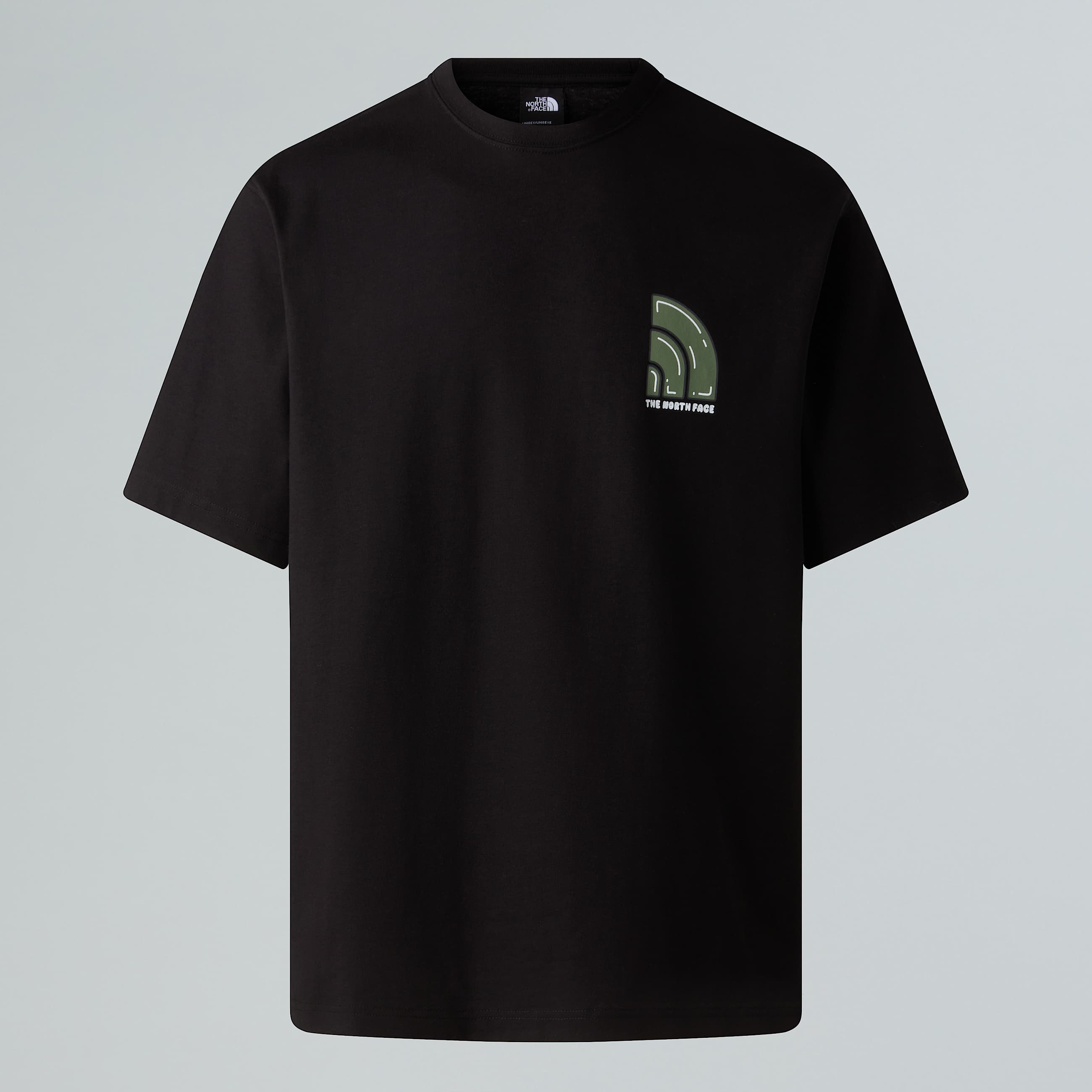 Unisex Bubble Logo Relaxed TShirt TNF ALT20
