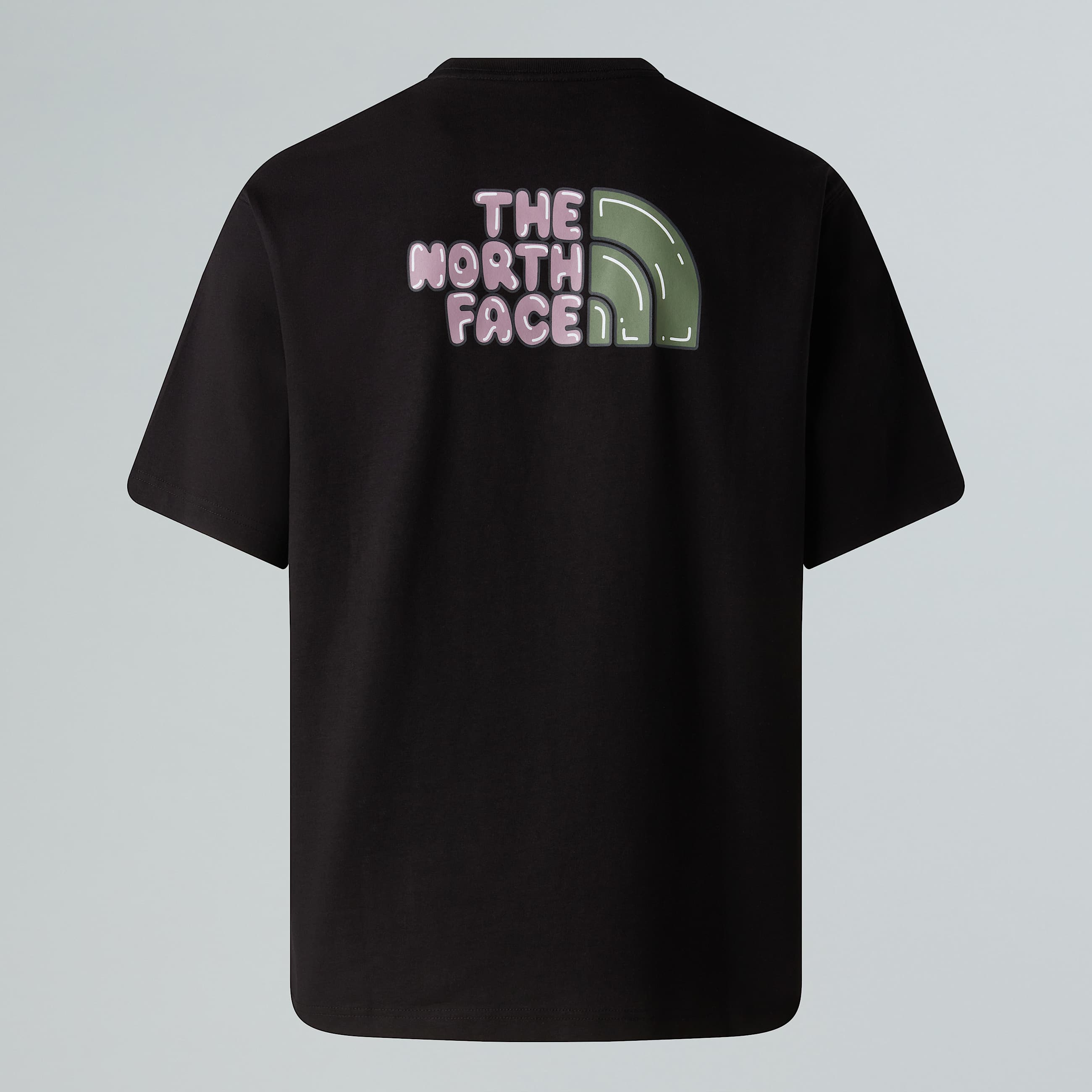Unisex Bubble Logo Relaxed TShirt TNF ALT21