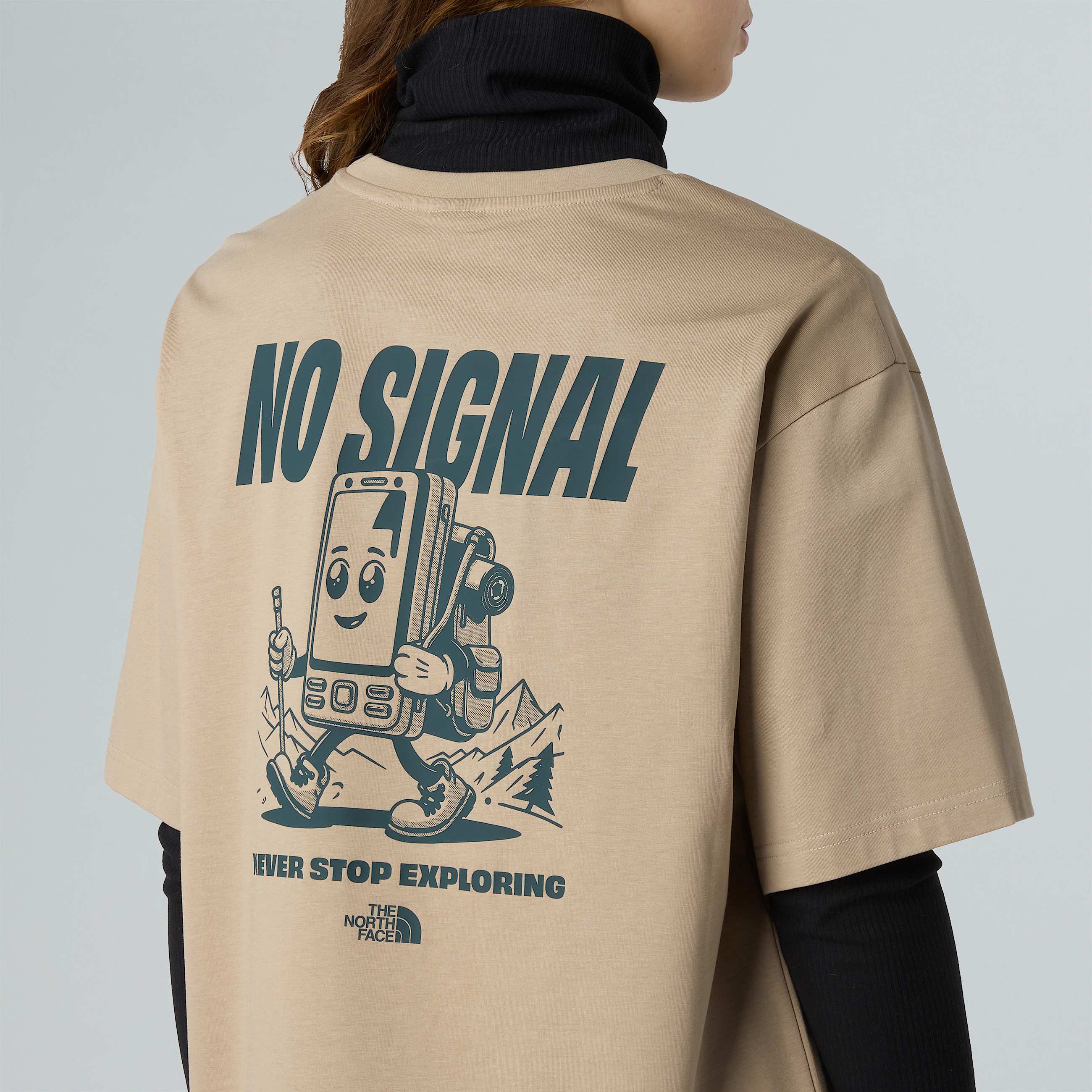 Unisex No Signal Relaxed TShirt TNF ALT11