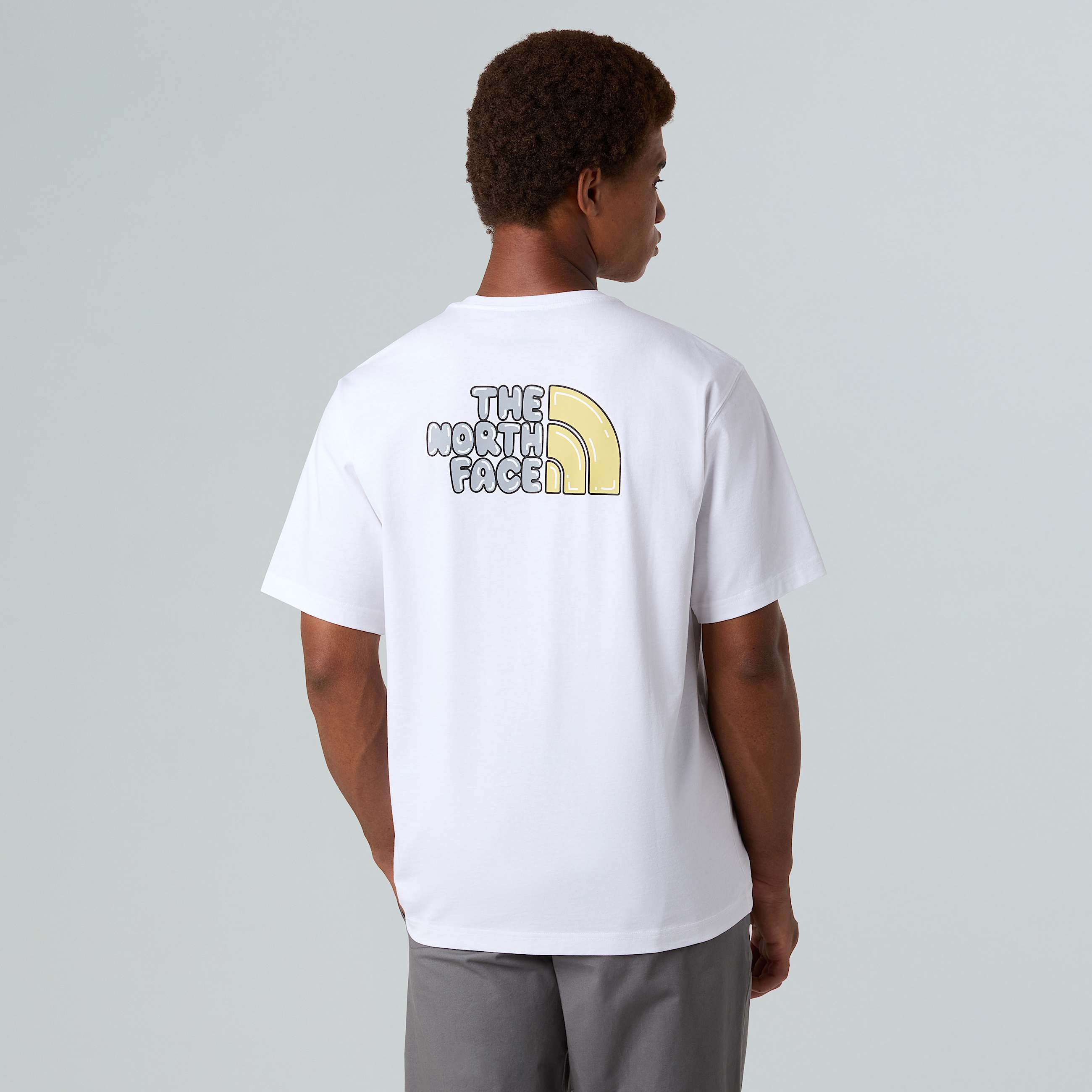 Bubble Logo Relaxed TShirt Unisex TNF ALT2