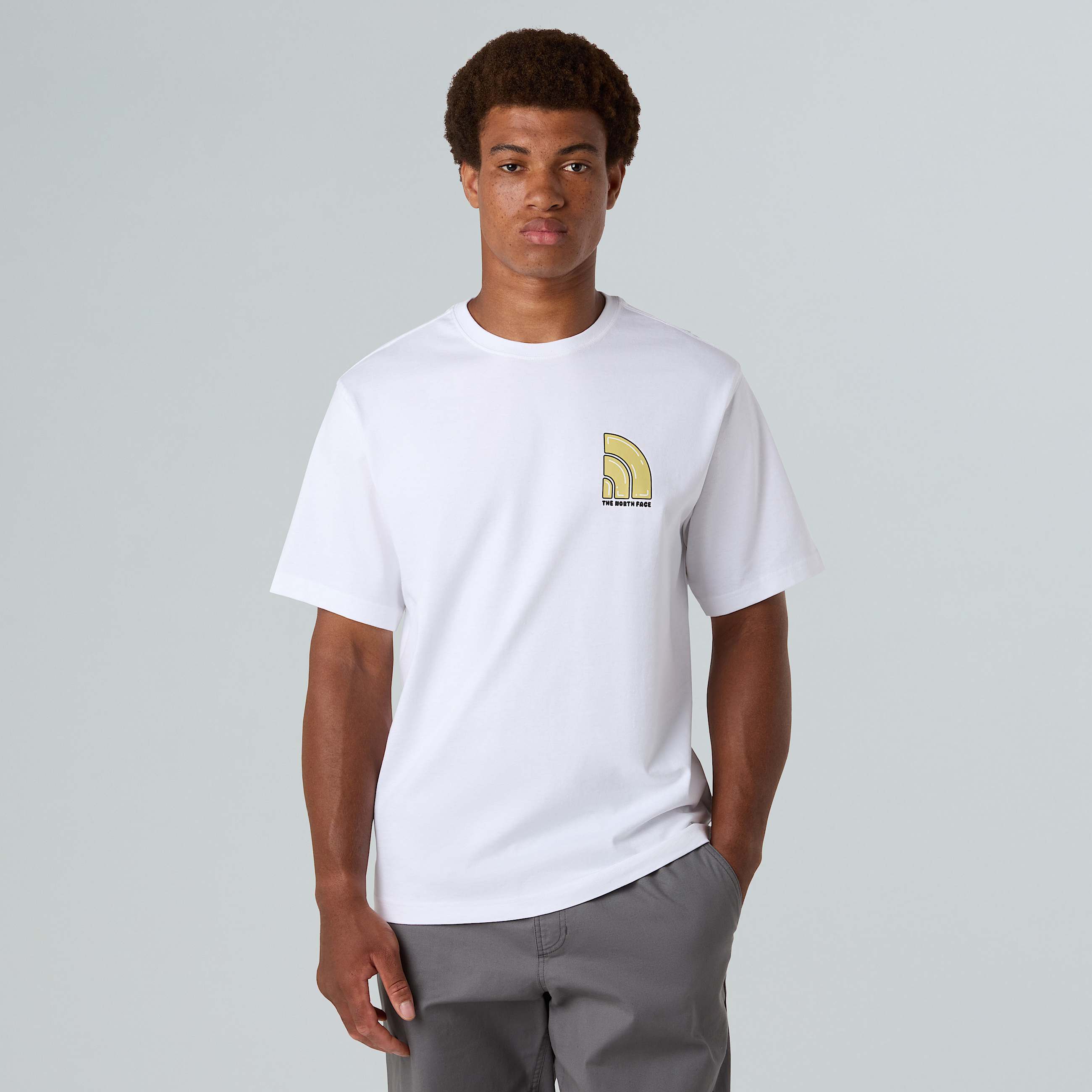 Bubble Logo Relaxed TShirt Unisex TNF ALT3
