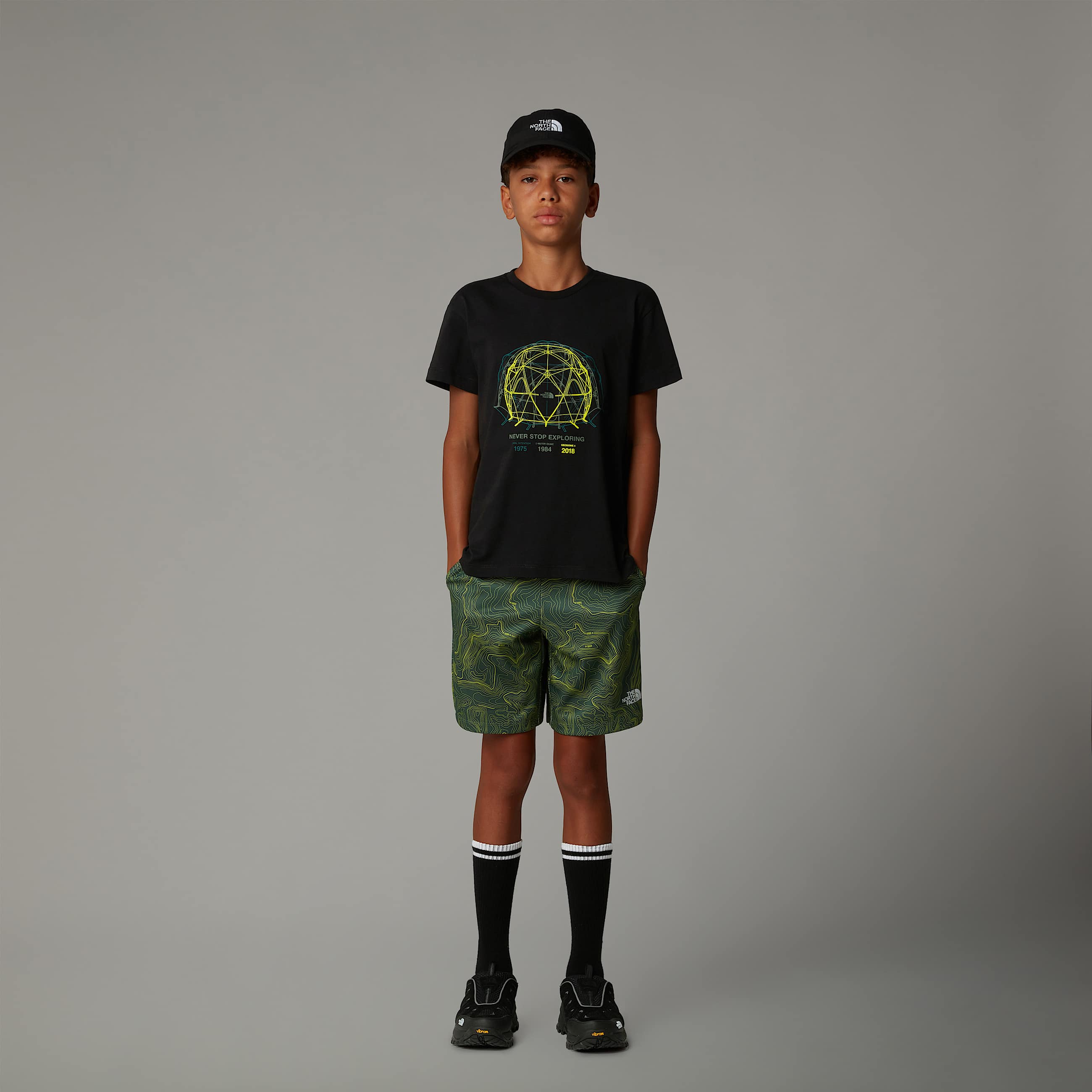 Boys Relaxed Graphic TShirt TNF ALT3