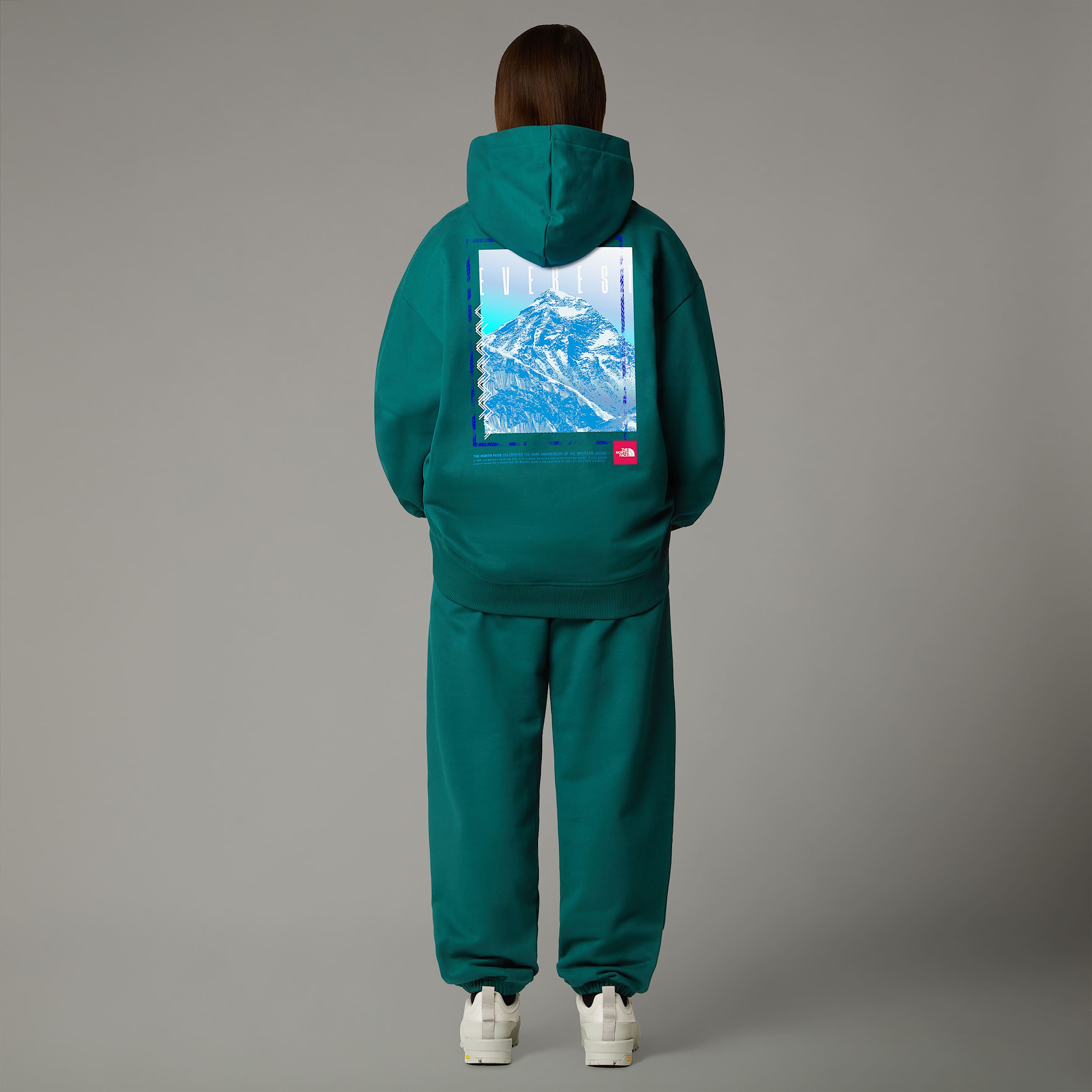 Felpa con cappuccio AXYS Oversized TNF ALT9