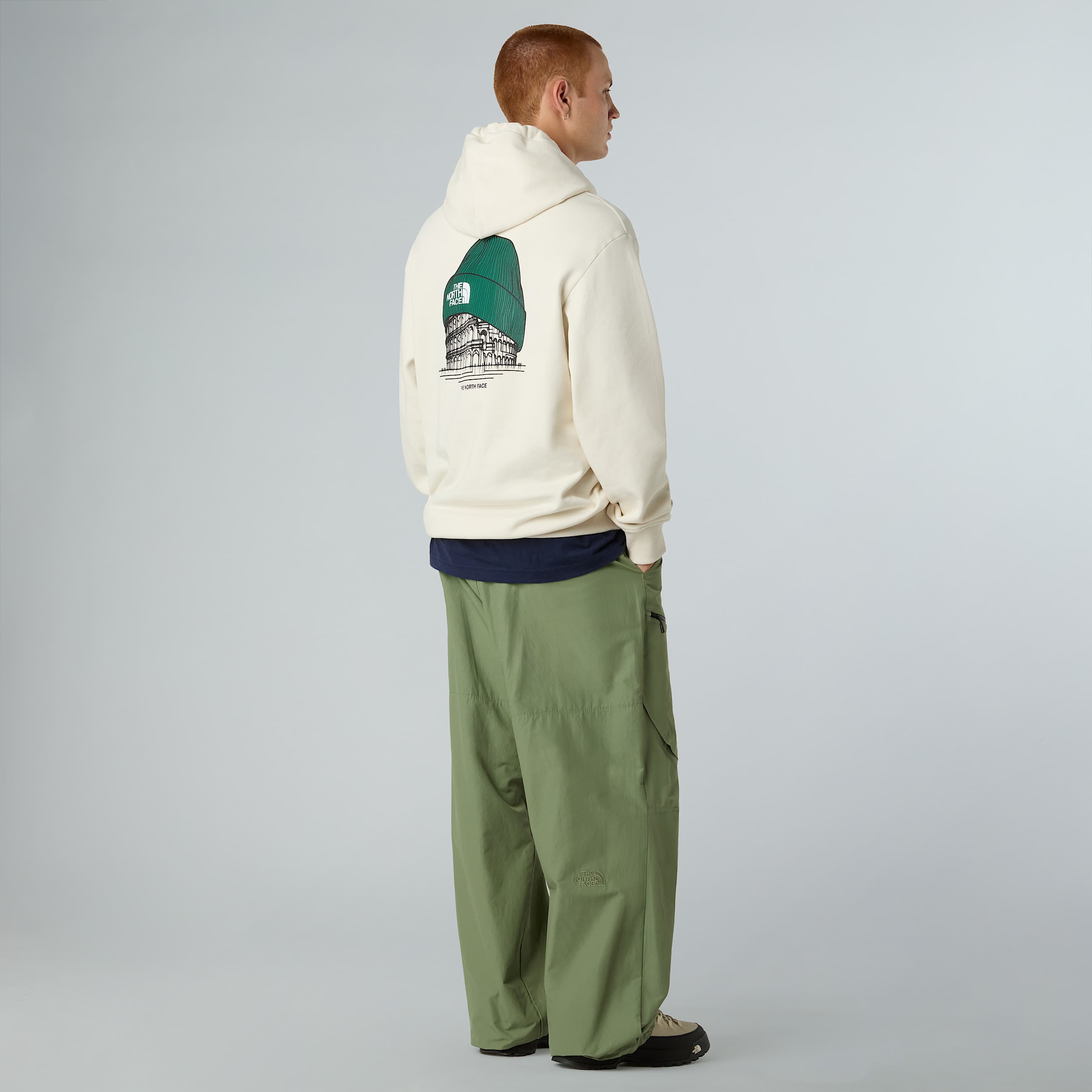 Felpa con cappuccio Italy Relaxed unisex TNF ALT4