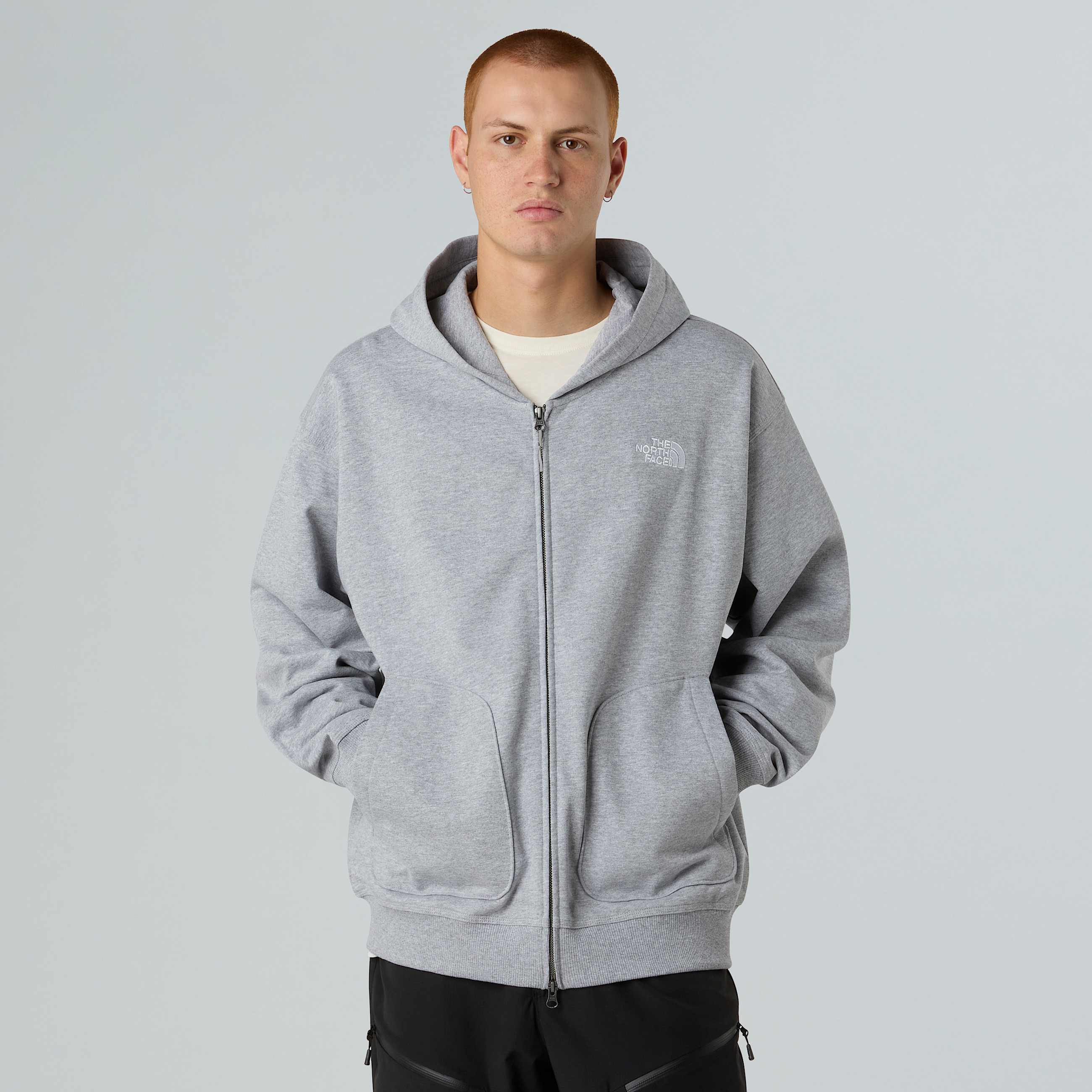 Felpa con cappuccio e cerniera integrale Oversized unisex TNF ALT2