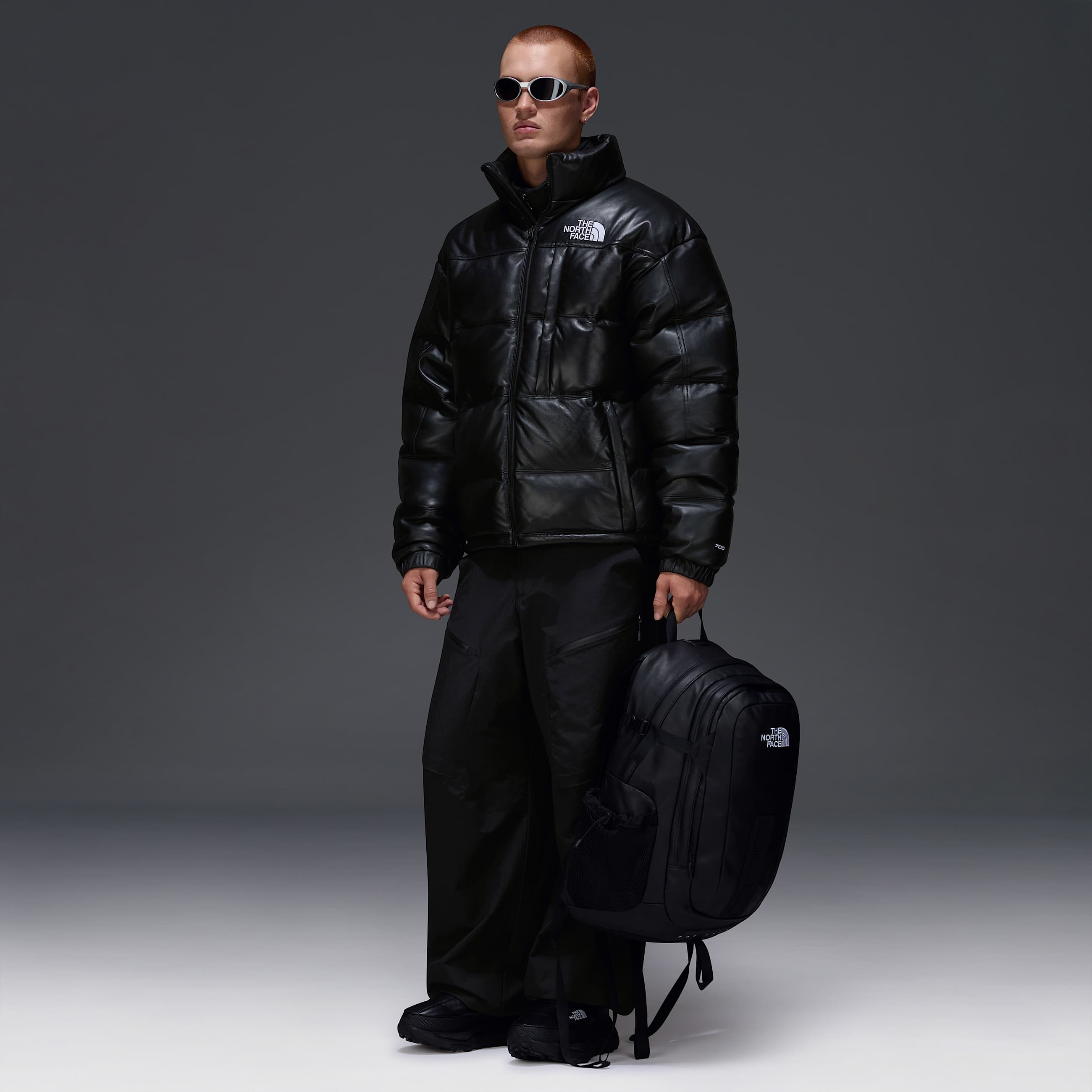 Scarponi ibridi Leather Pack TNF ALT3