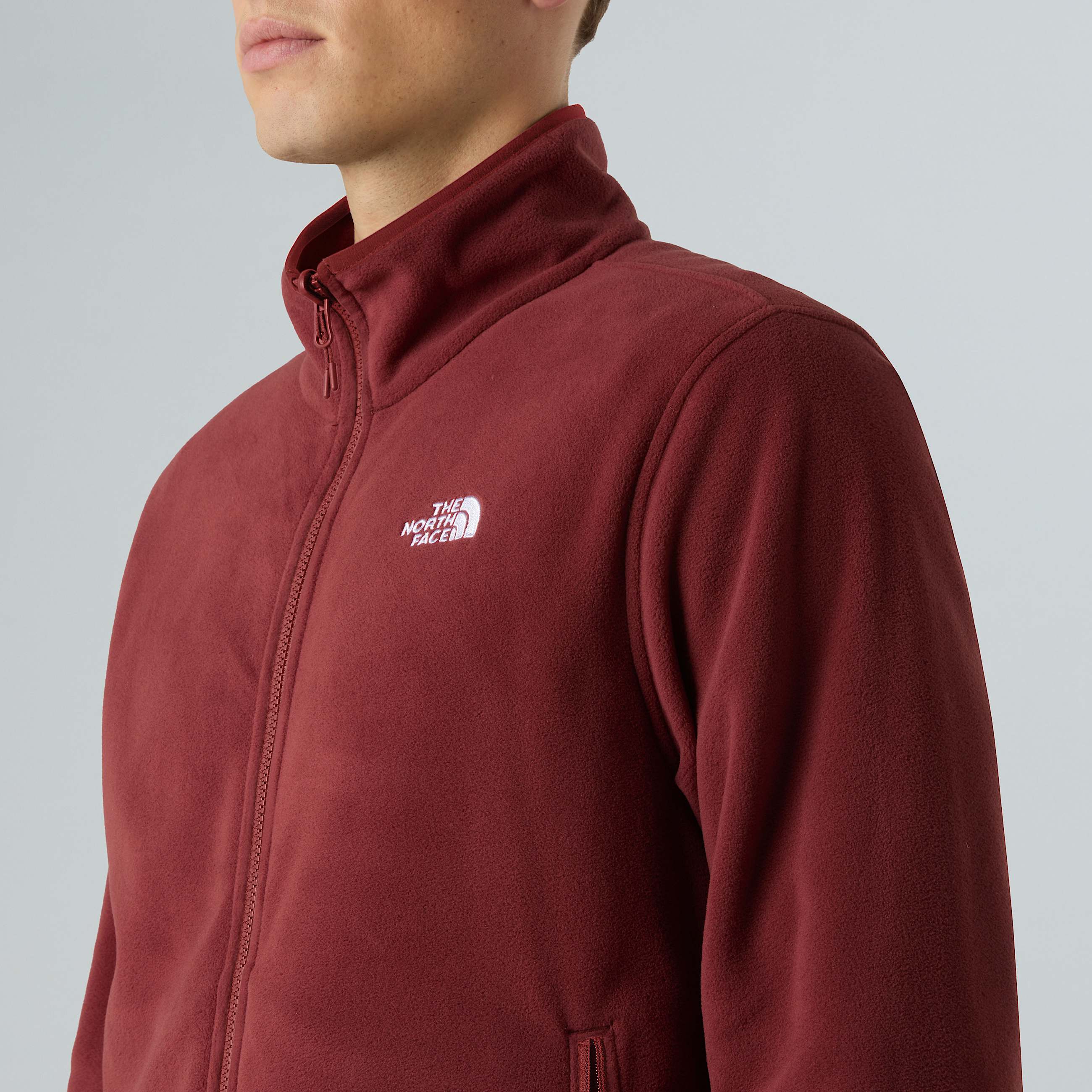 Pile Glacier con cerniera integrale da uomo TNF ALT5