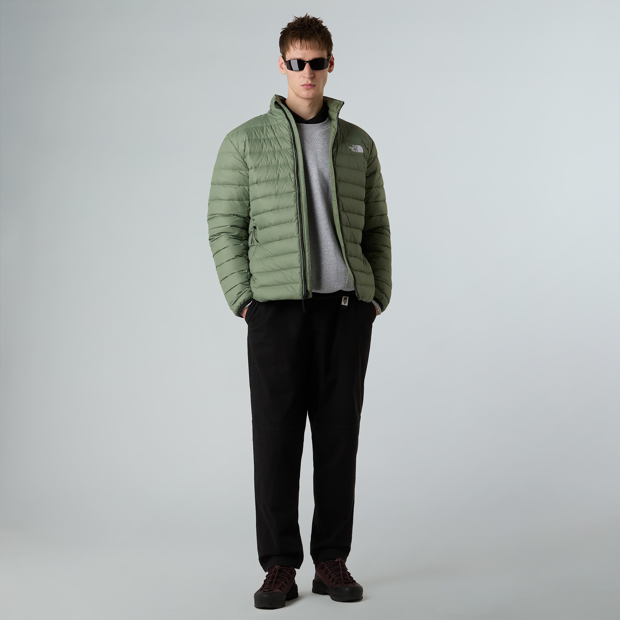 Classicdonsjas voor heren TNF Bark Mist ALT5