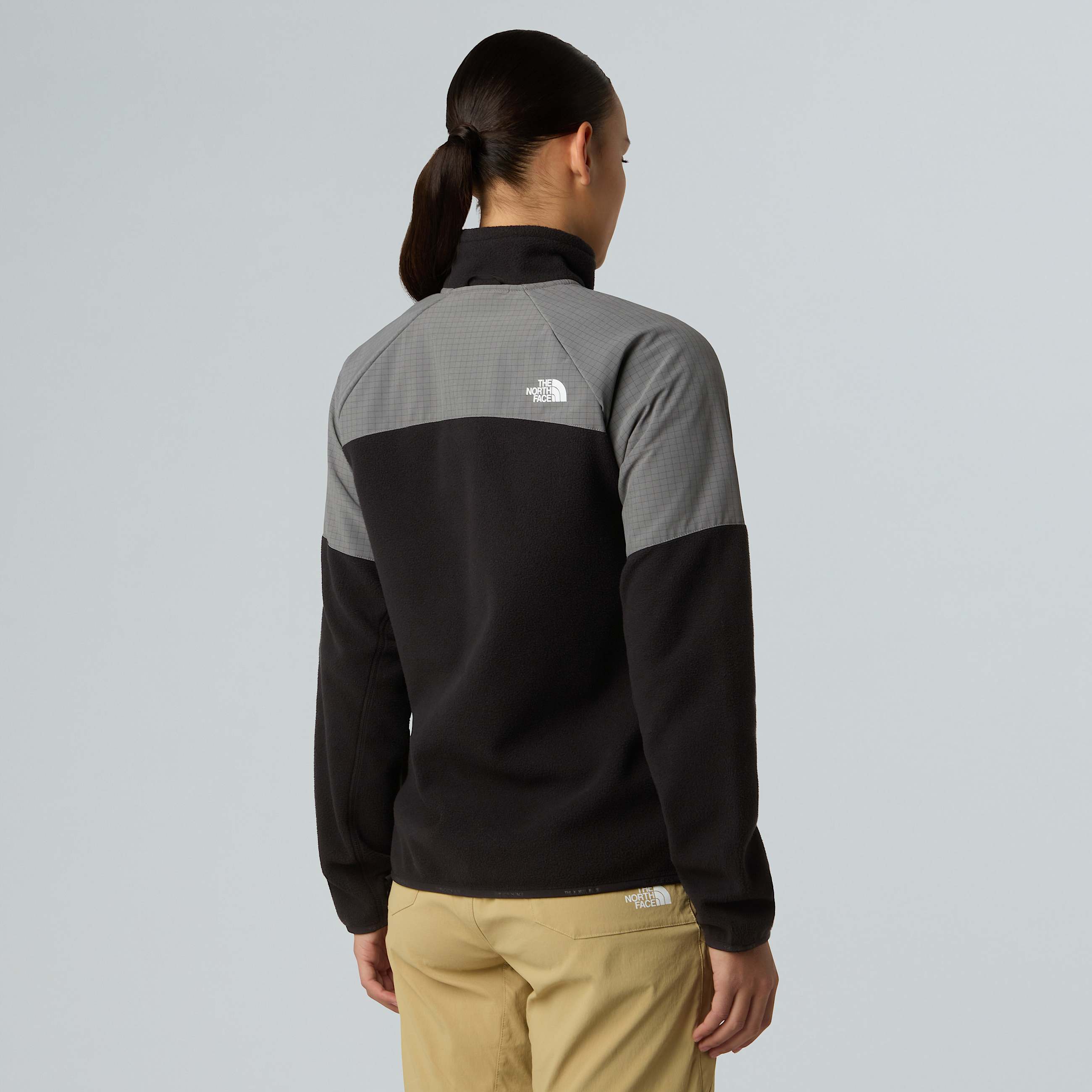 Forro polar de peso grueso con cremallera integral Glacier para mujer TNF ALT3