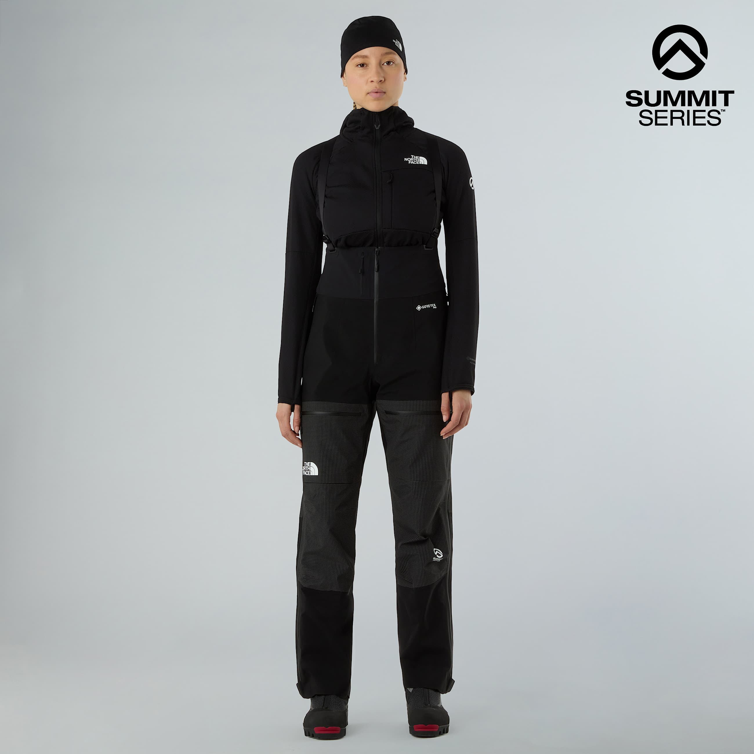 Summit Mountain GORETEX Pro Bib Trousers W TNF HERO