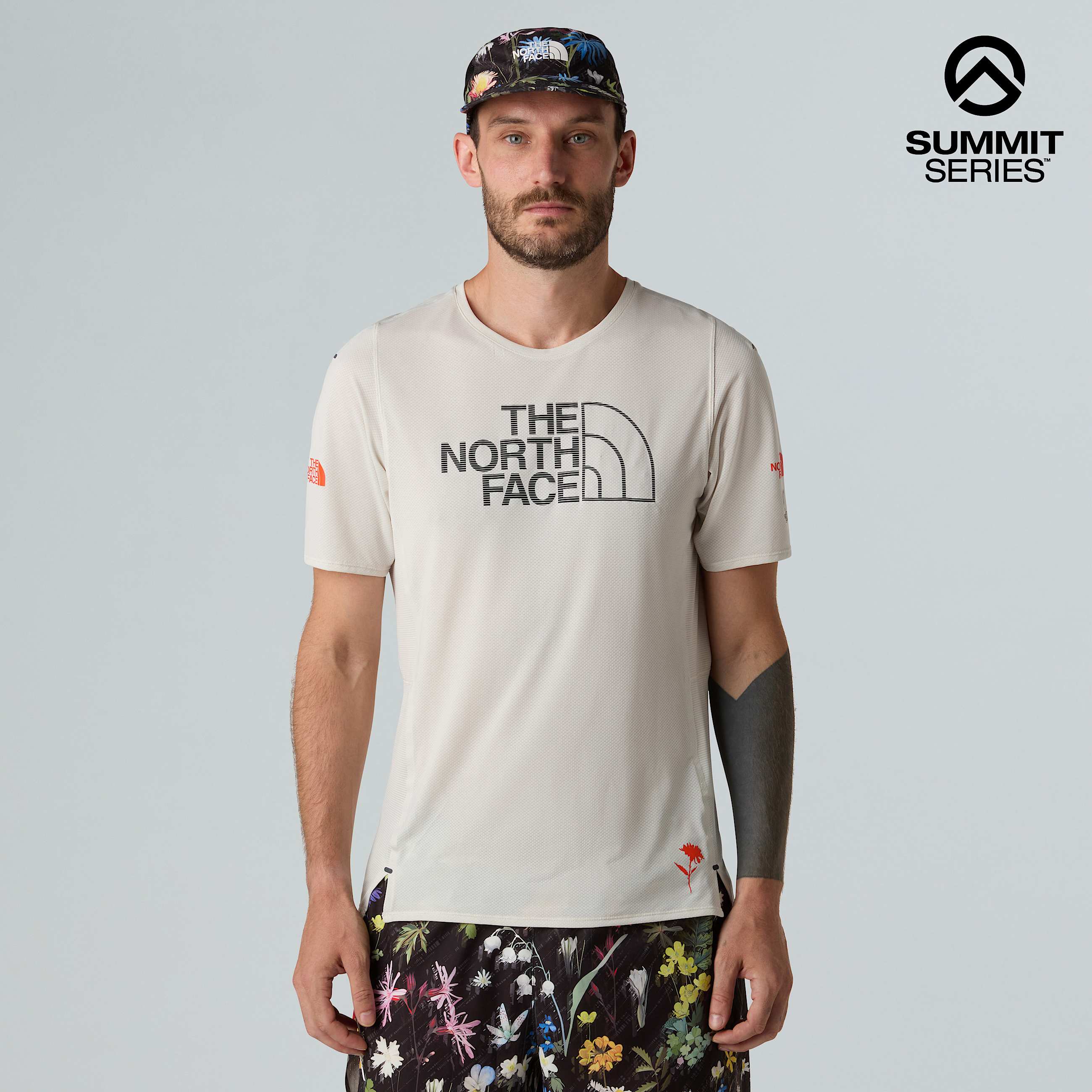 Tshirt Summit High Trail Graphic da uomo TNF HERO