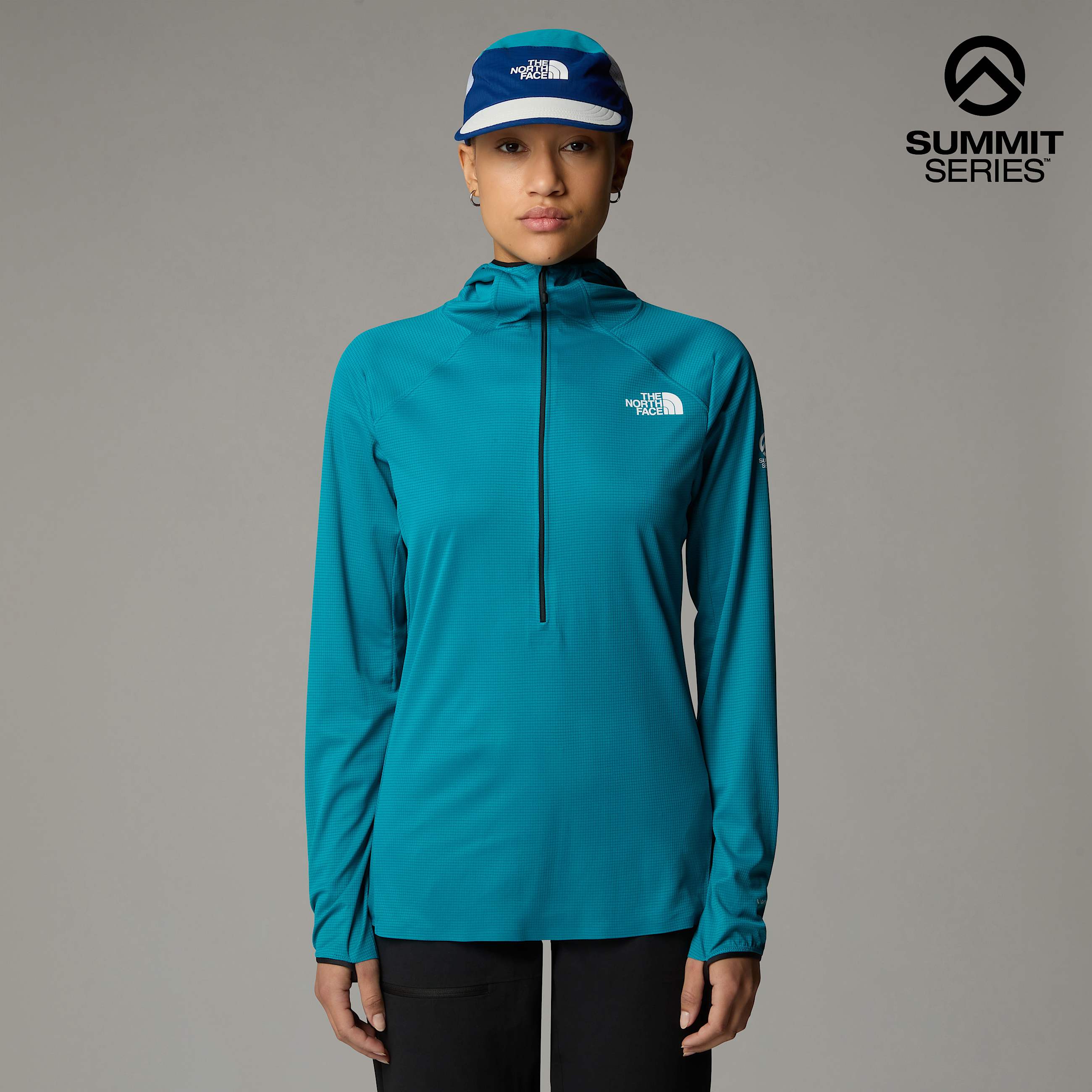 Womens Summit Direct Sun Hoodie TNF HERO