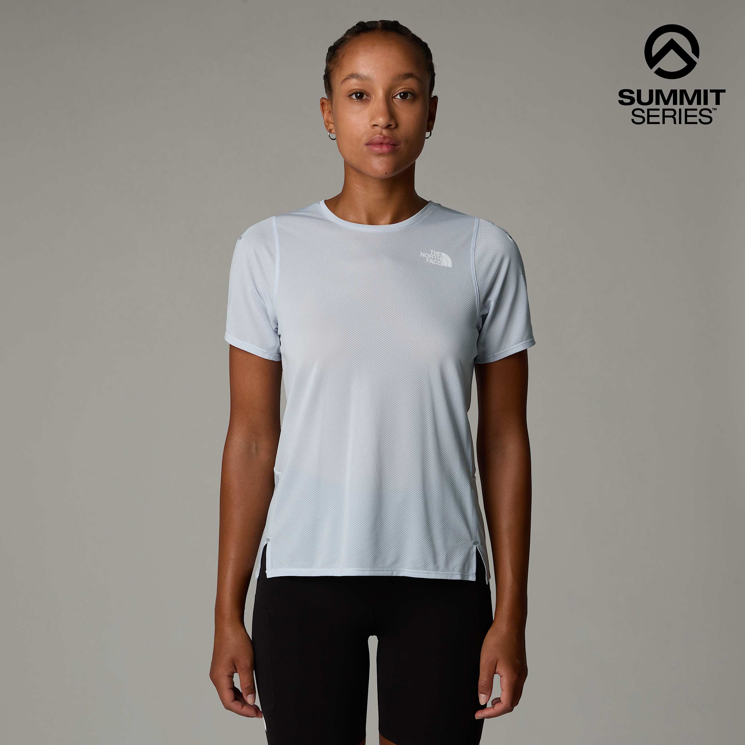 Tshirt da corsa Summit High Trail da donna TNF HERO