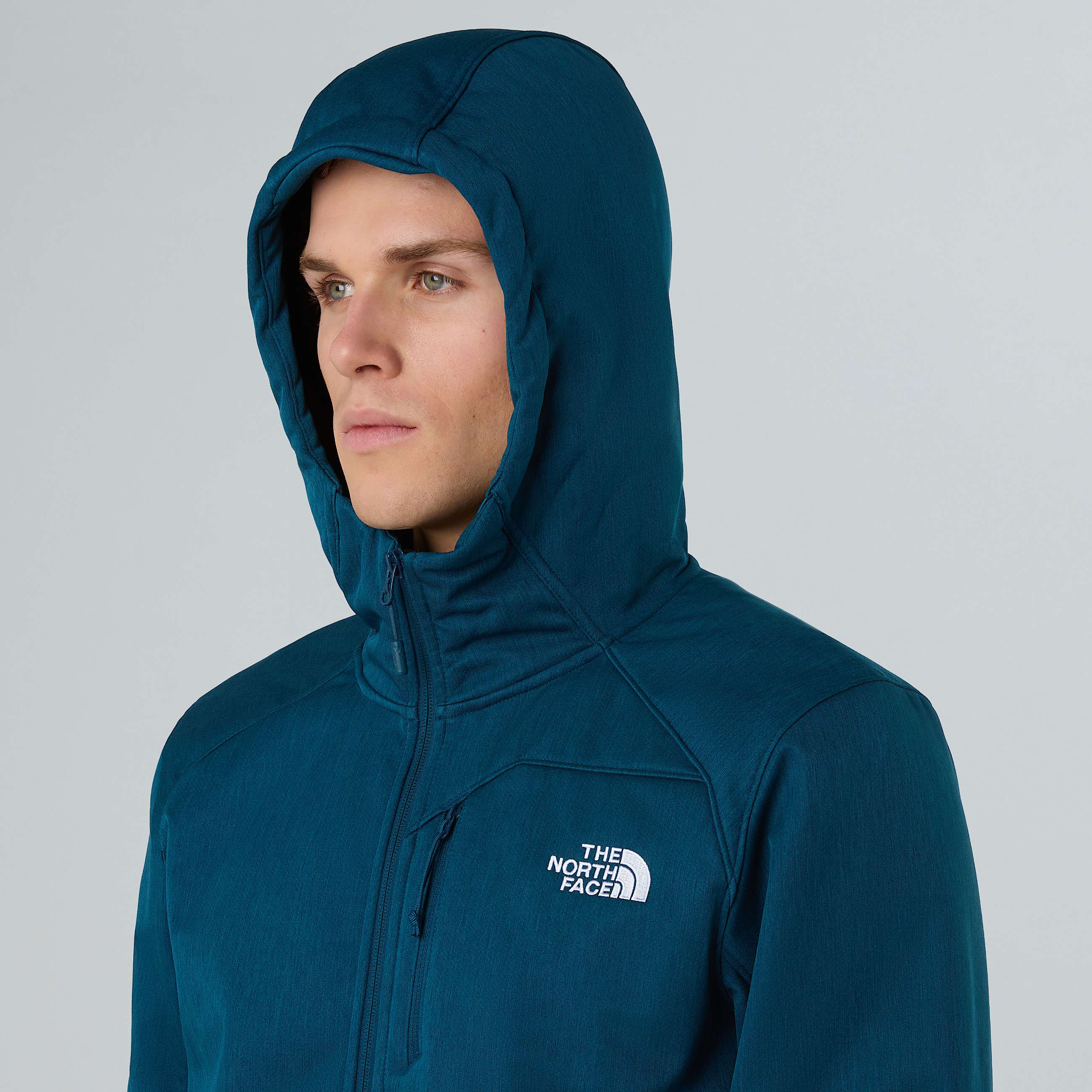Giacca softshell con cappuccio Quest da uomo TNF ALT4