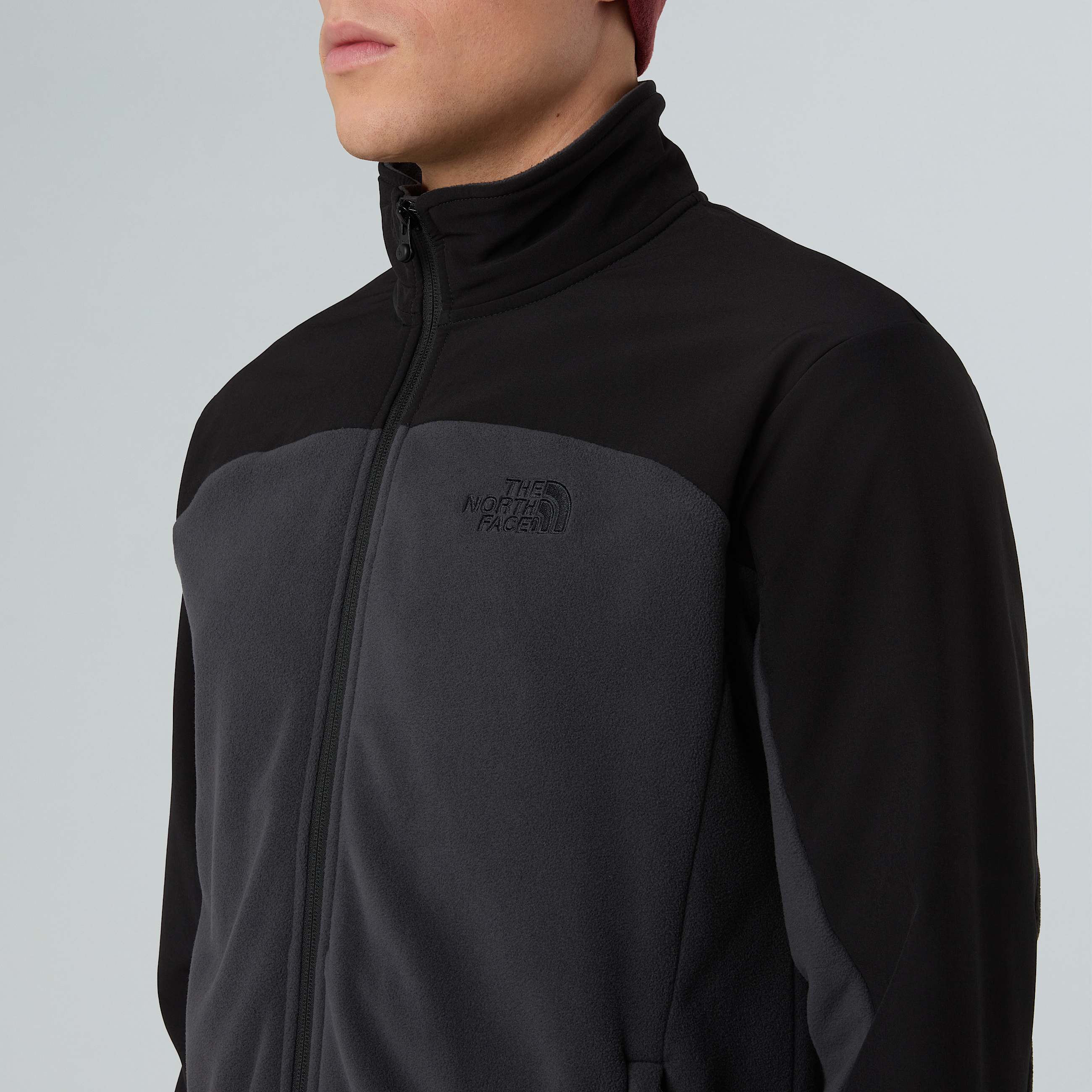 Giacca in pile con cerniera integrale Emilio Delta da uomo  TNF ALT4