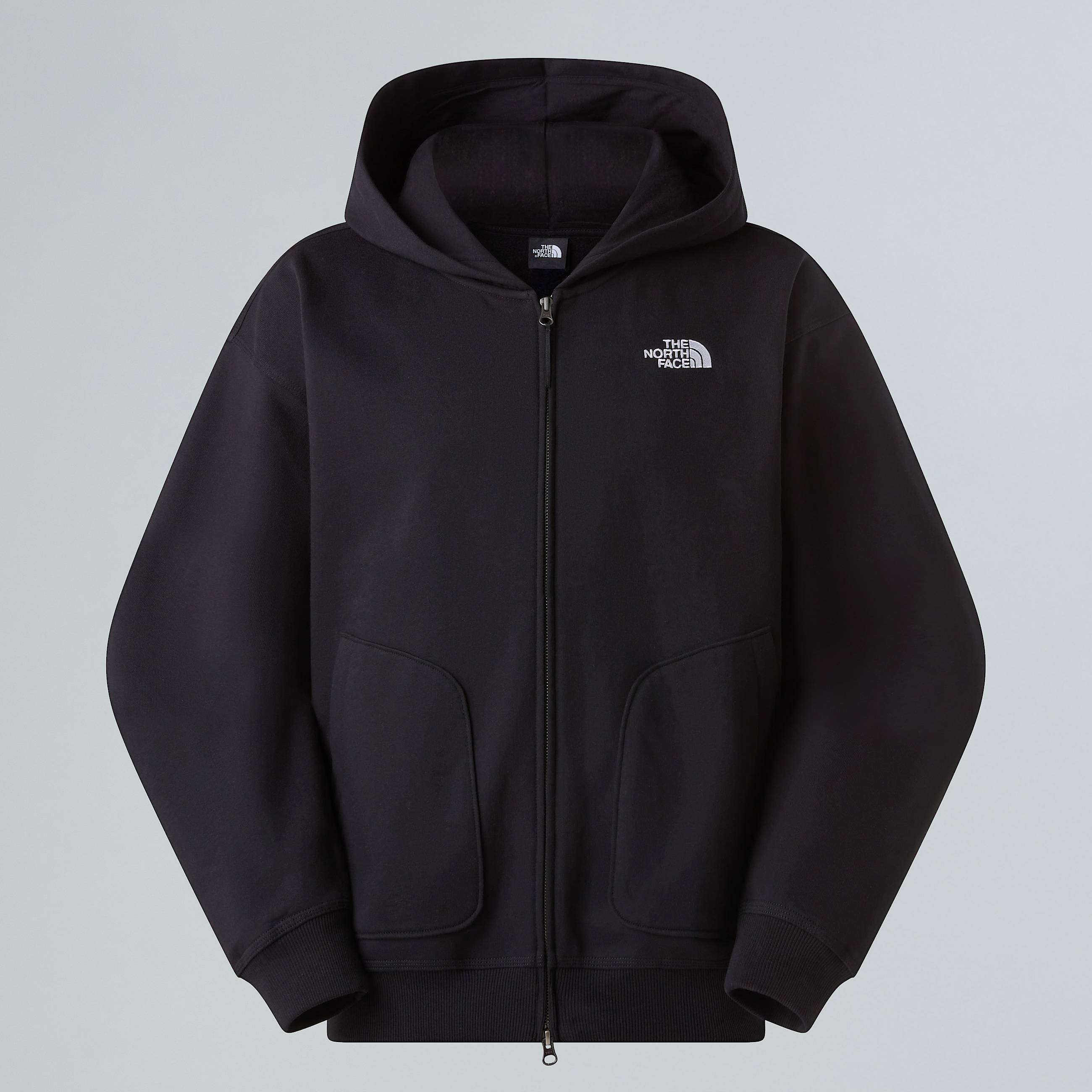 Kapuzenpulli mit durchgehendem RV in Oversize und Unisex TNF HERO