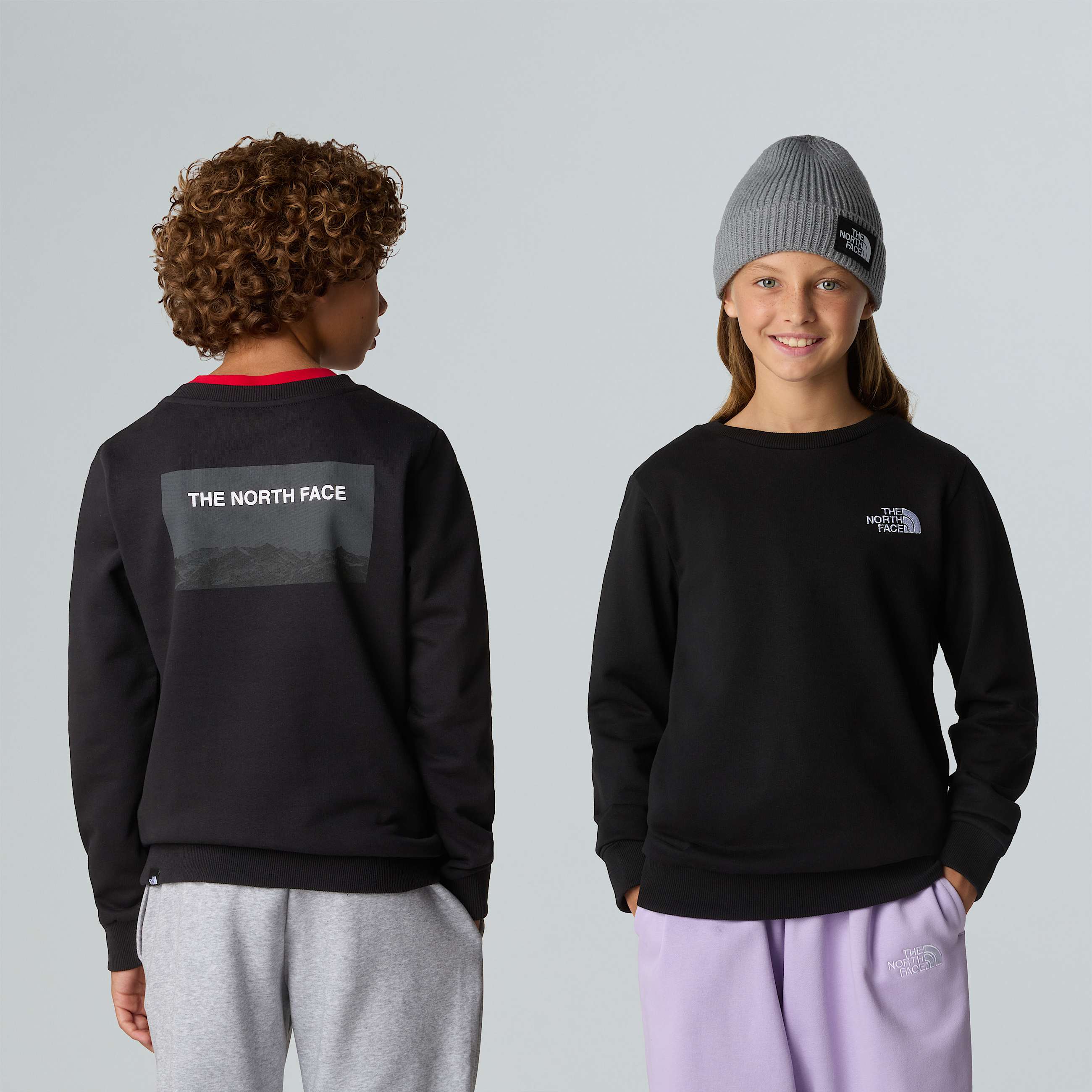 Felpa girocollo per ragazzi TNF HERO