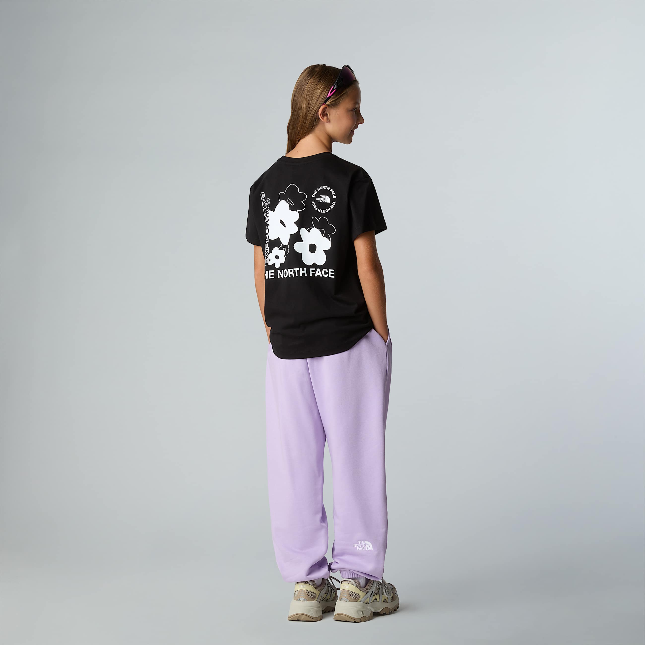 Tshirt Flower dalla vestibilit ampia con grafica da ragazza TNF ALT2