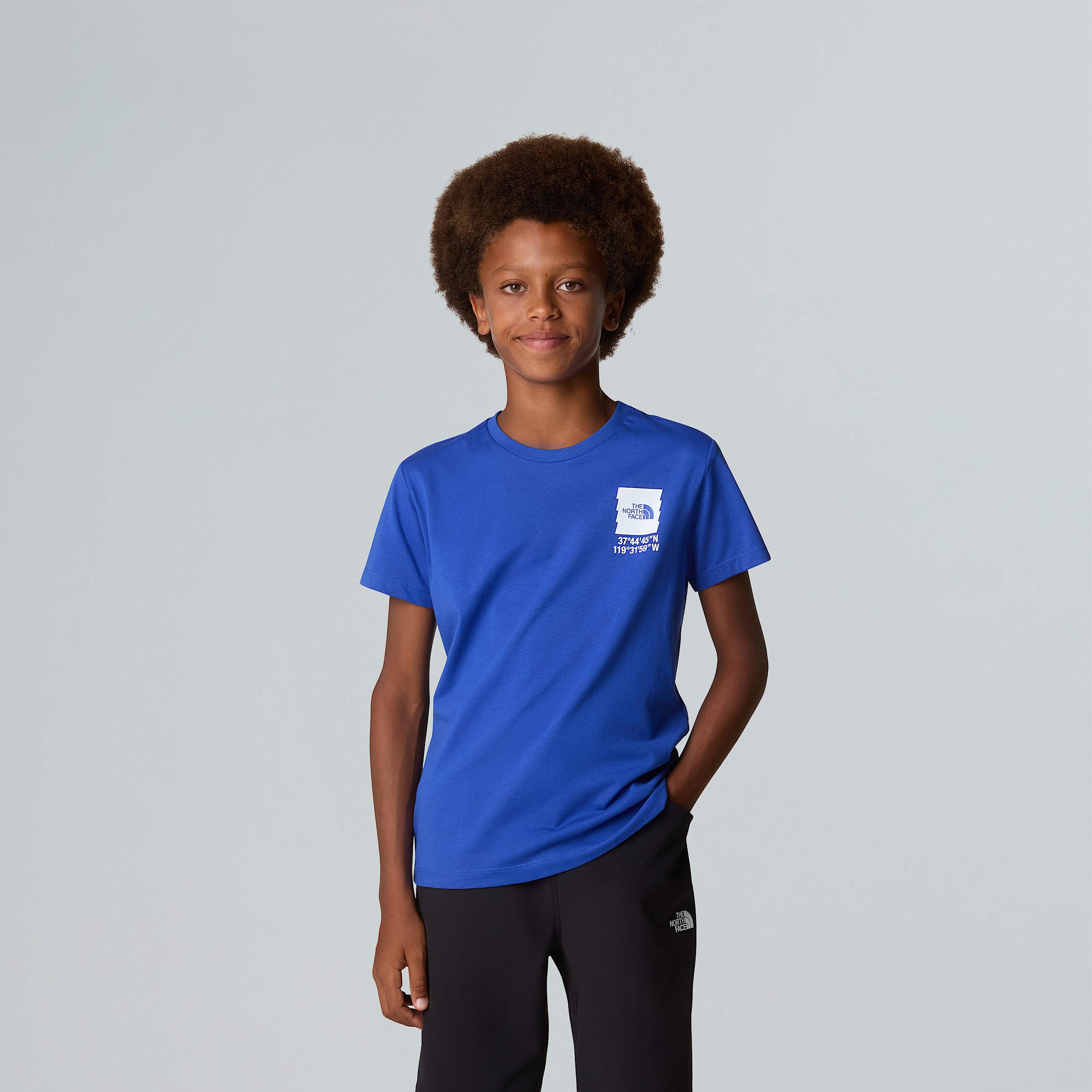 Tshirt Coordinates con grafica da ragazzo TNF ALT1