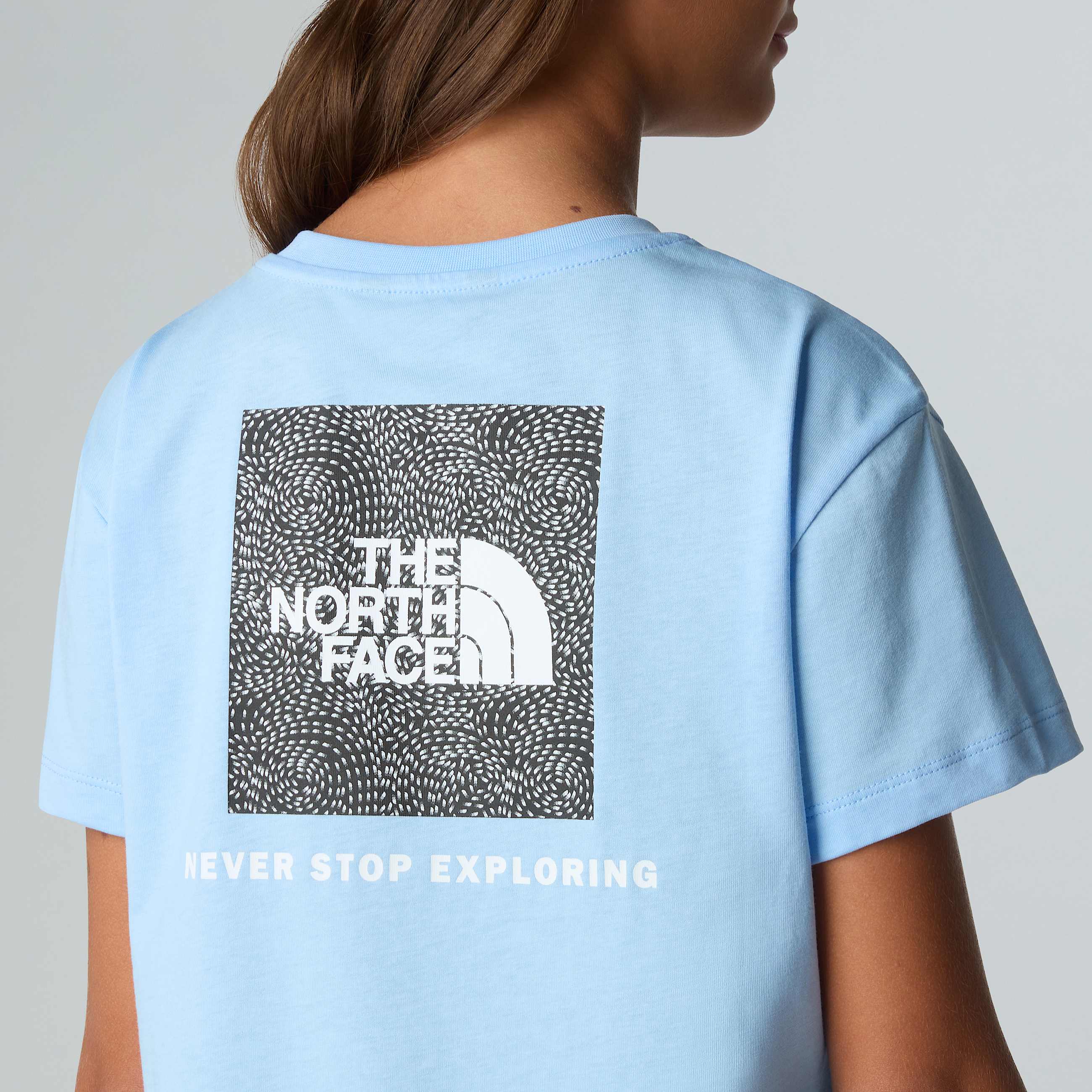 Tshirt Relaxed NSE Box da ragazza TNF ALT4