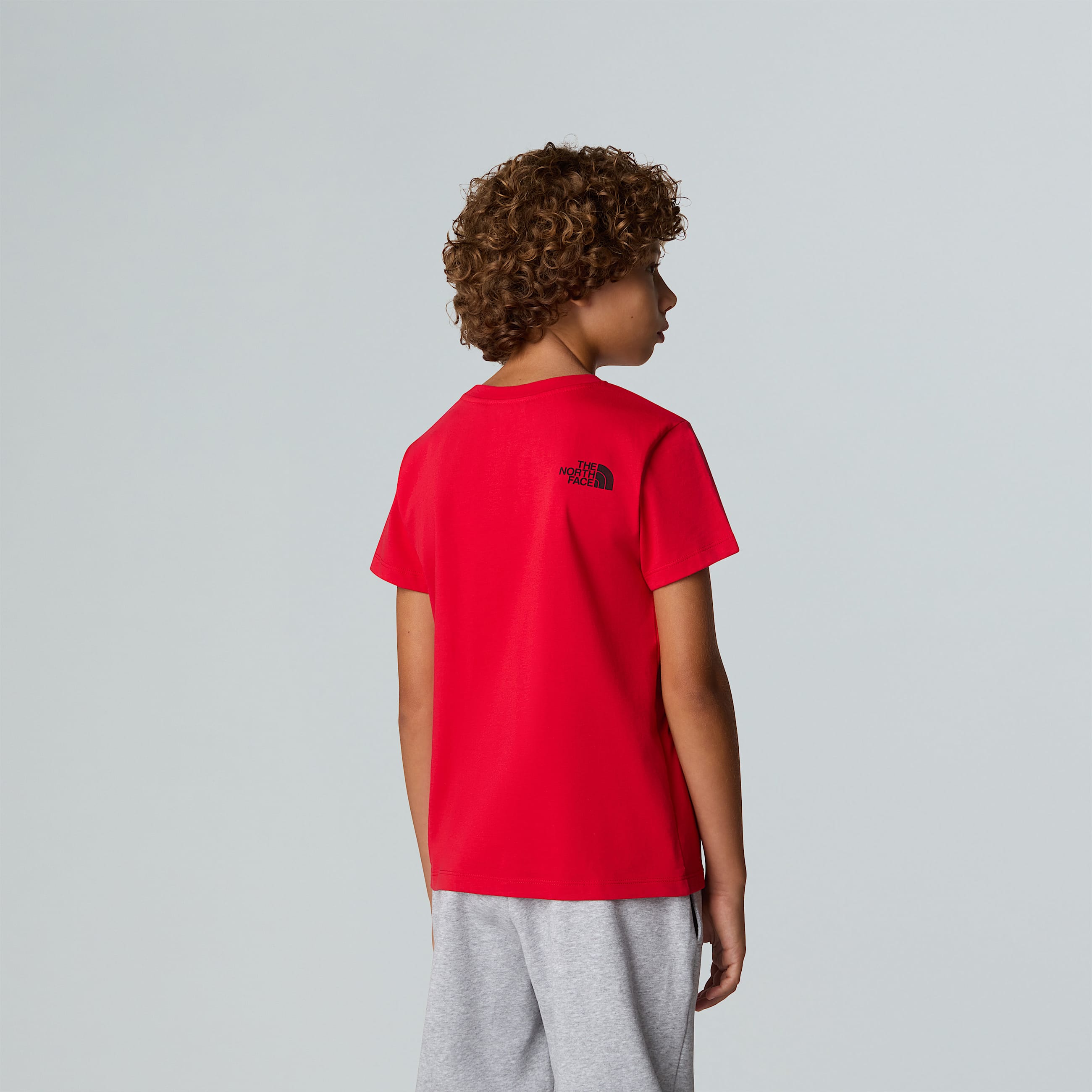Tshirt Topographic da ragazzo TNF ALT2