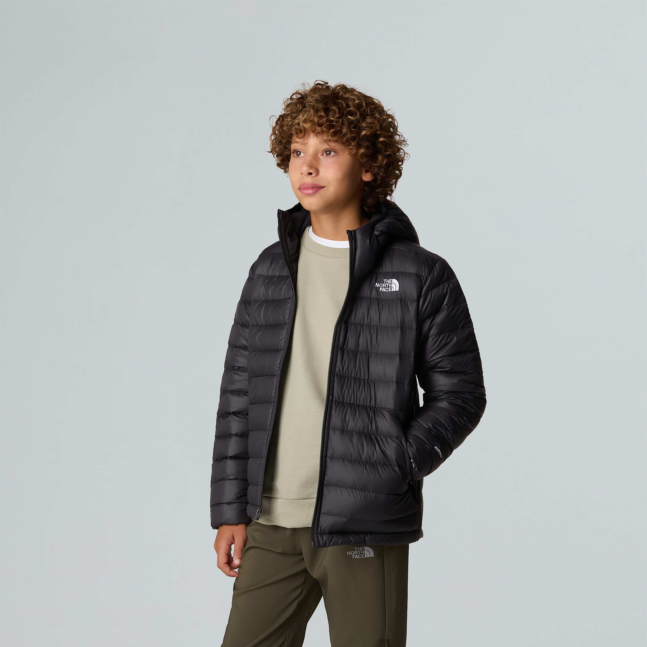 Giacca in piumino con cappuccio Aconcagua da ragazzi TNF ALT3