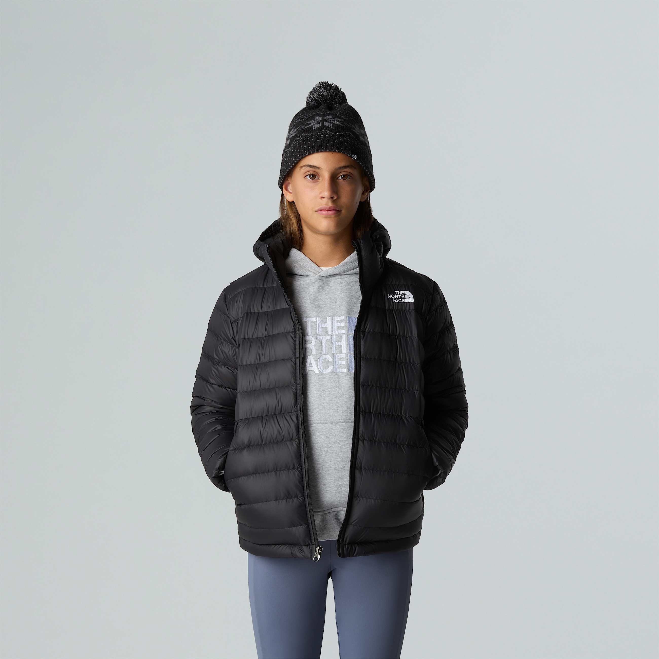 Giacca in piumino con cappuccio Aconcagua da ragazzi TNF ALT9