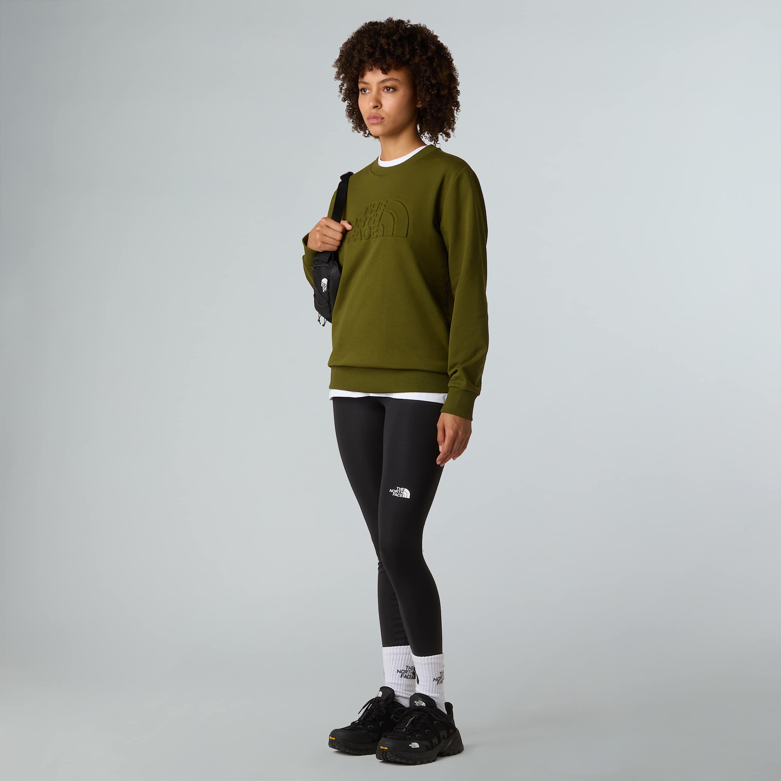 Crew Neck Sweatshirt W TNF ALT1