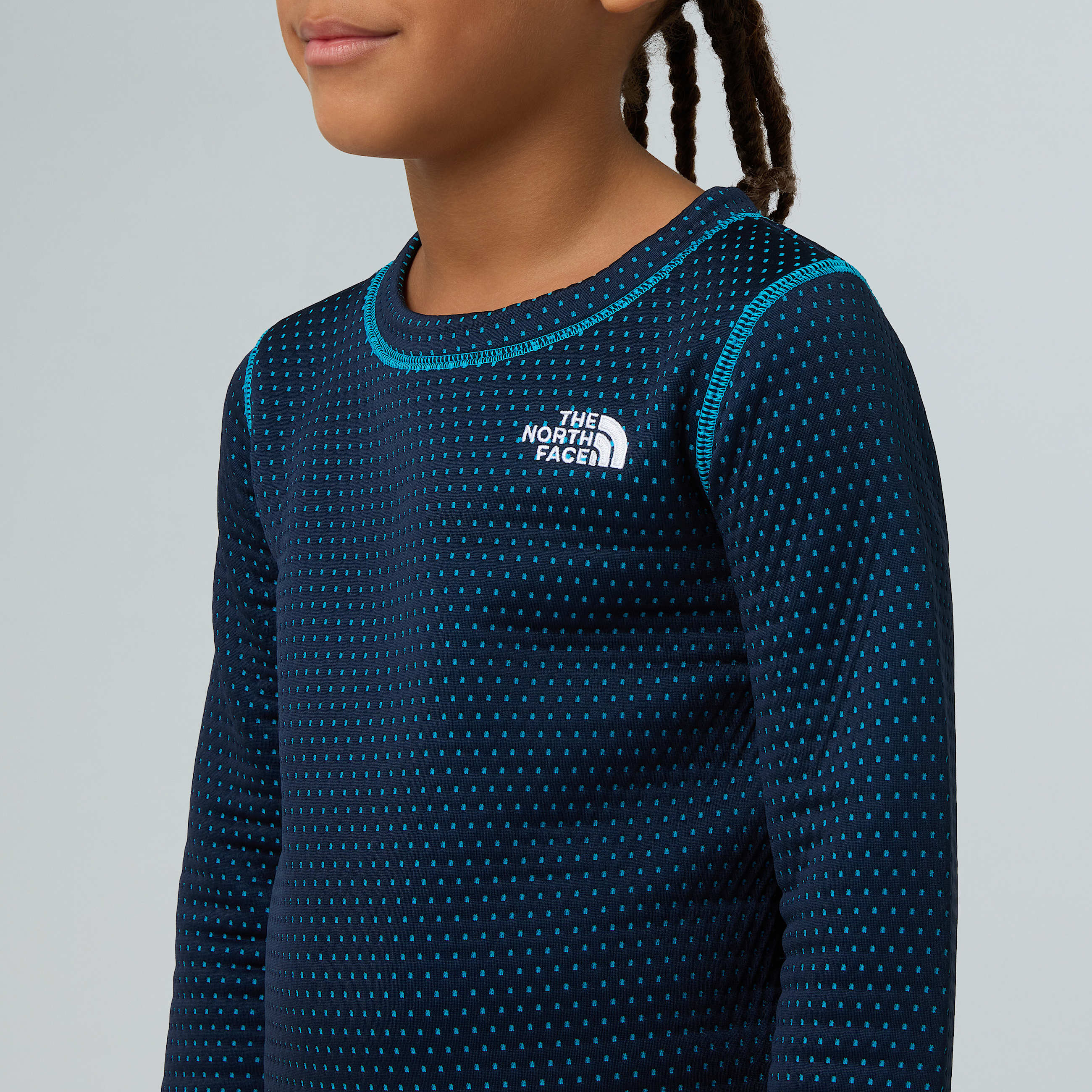 Set strato base termico DotKnit da bambini TNF ALT4