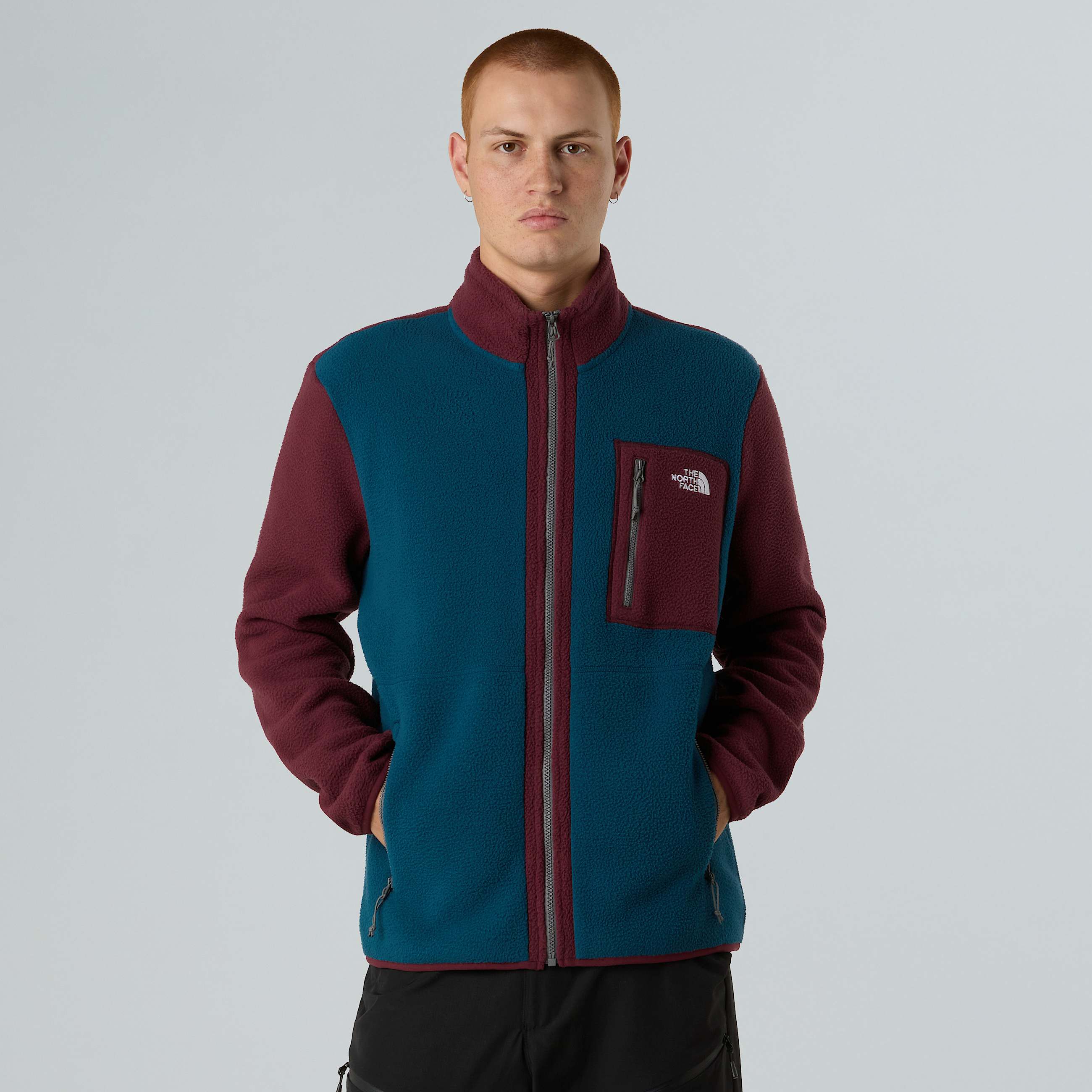 Mens Yumiori FullZip Fleece Jacket TNF HERO