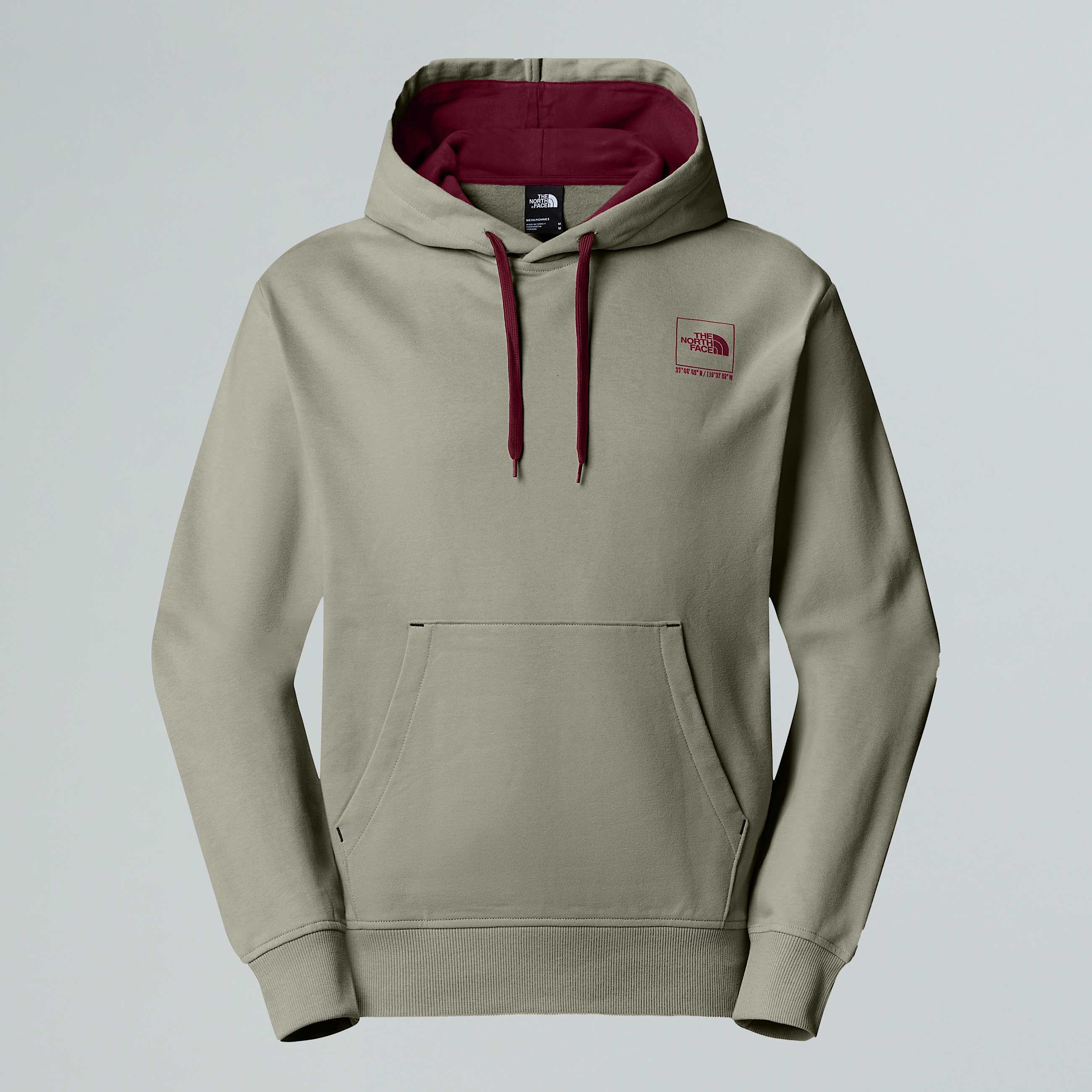 Felpa con cappuccio Coordinates da uomo TNF ALT20