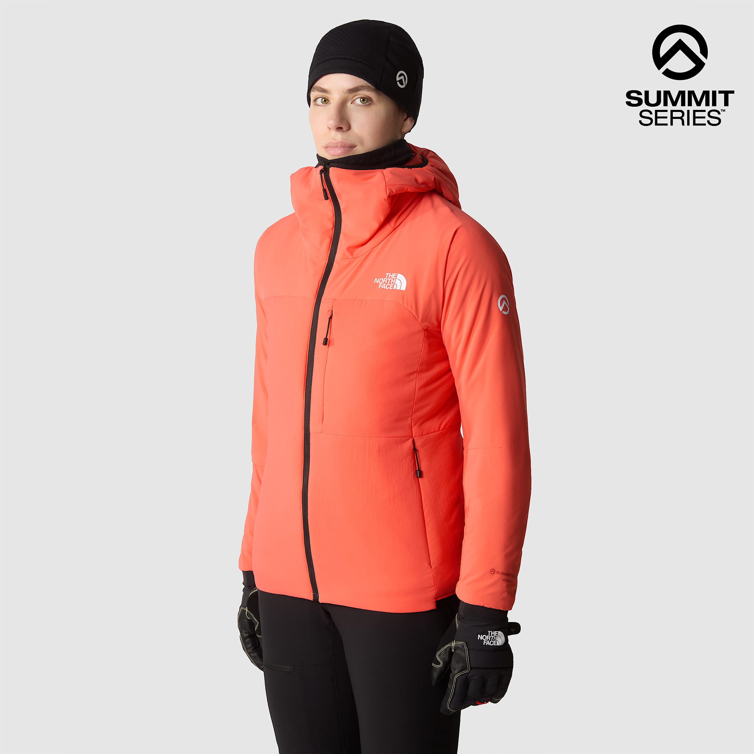 Womens Summit Casaval Midlayer Hoodie TNF HERO