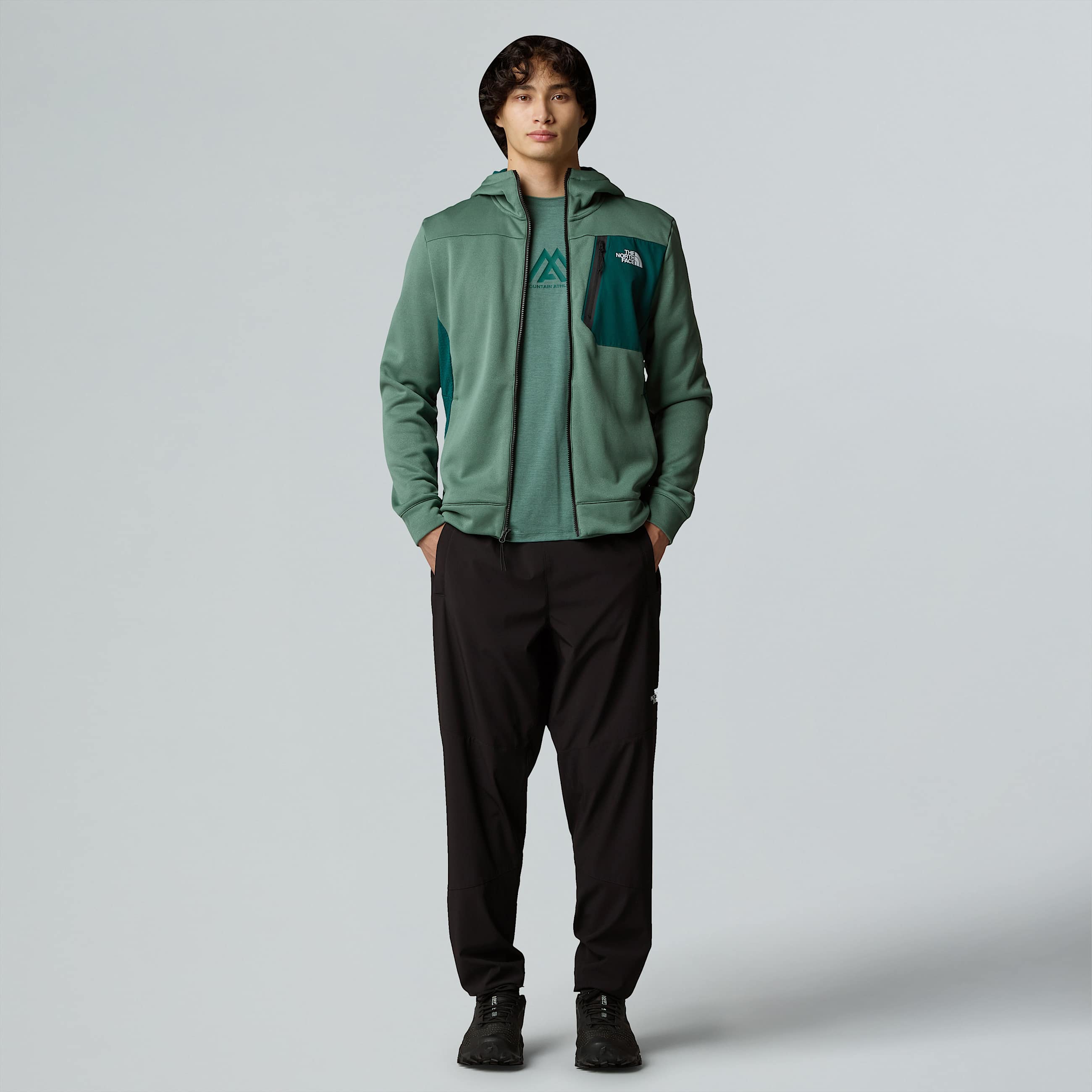 Pantaloni antivento Mountain Athletics da uomo TNF ALT1