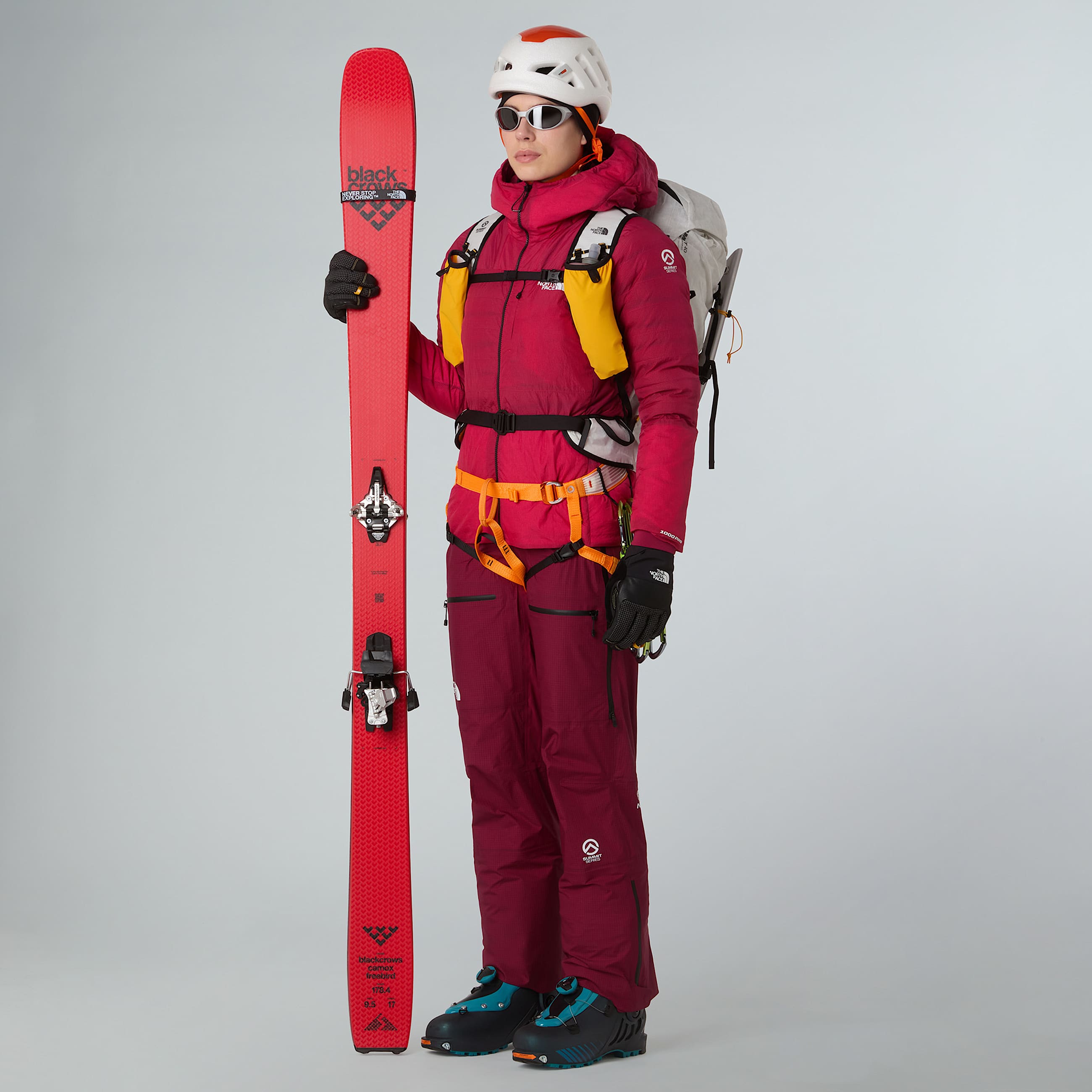 Giacca con cappuccio Summit 5050 AMK da donna TNF ALT4