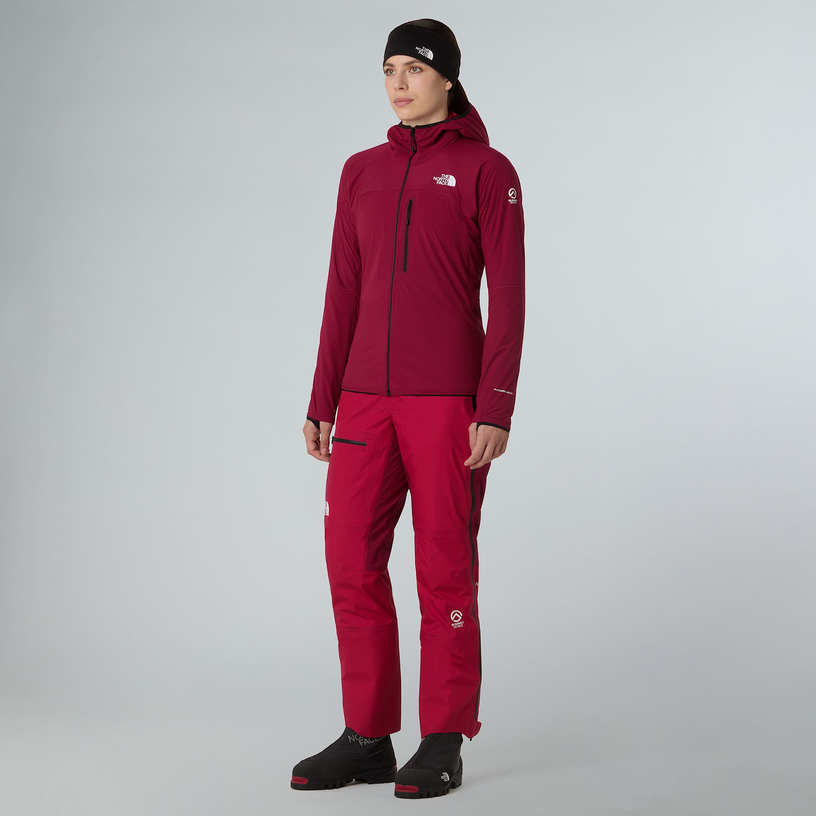 Giacca con cappuccio Summit FUTUREFLEECE AMK da donna TNF ALT1